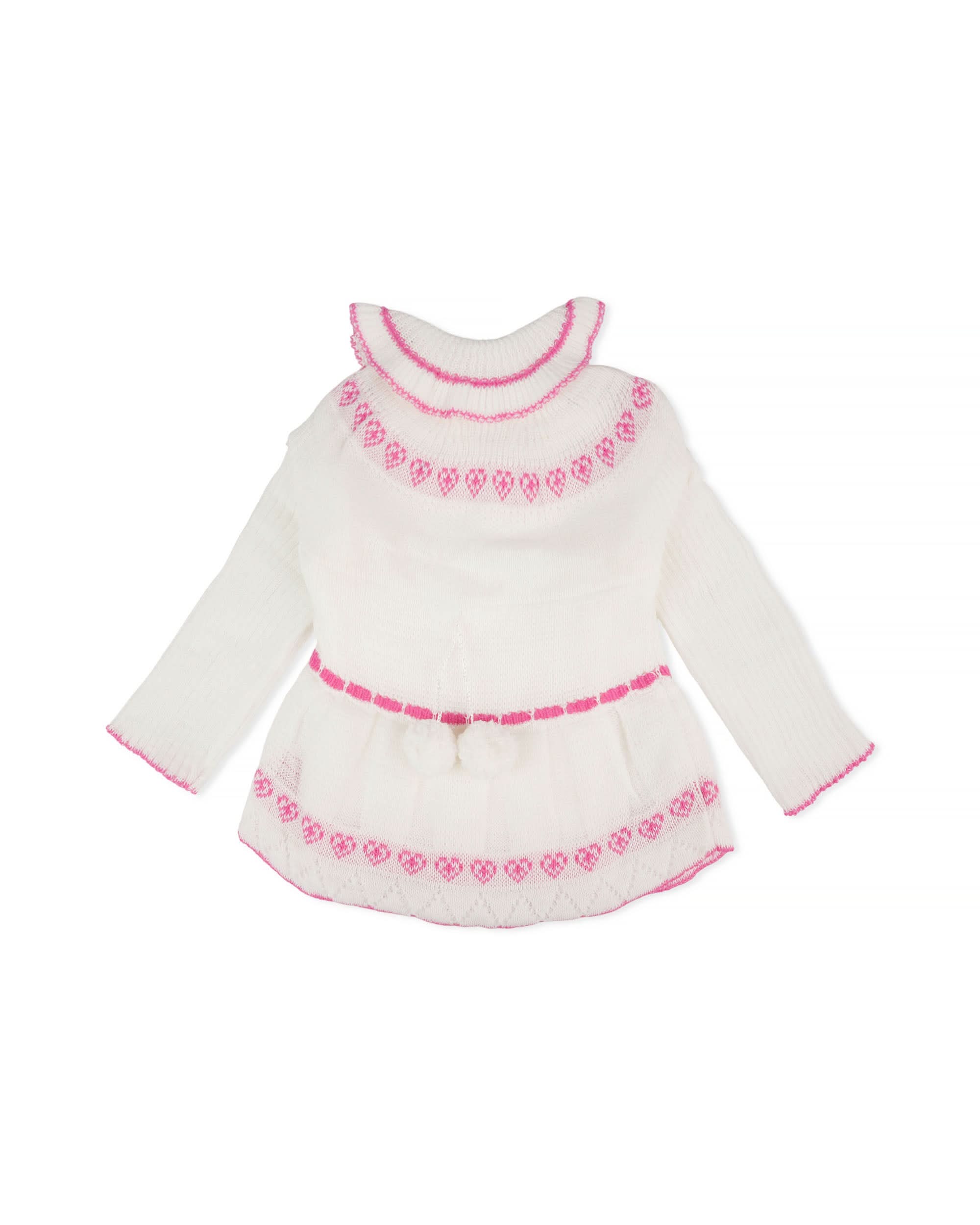 Newborn Girls Irani Suit – 4 Piece Set