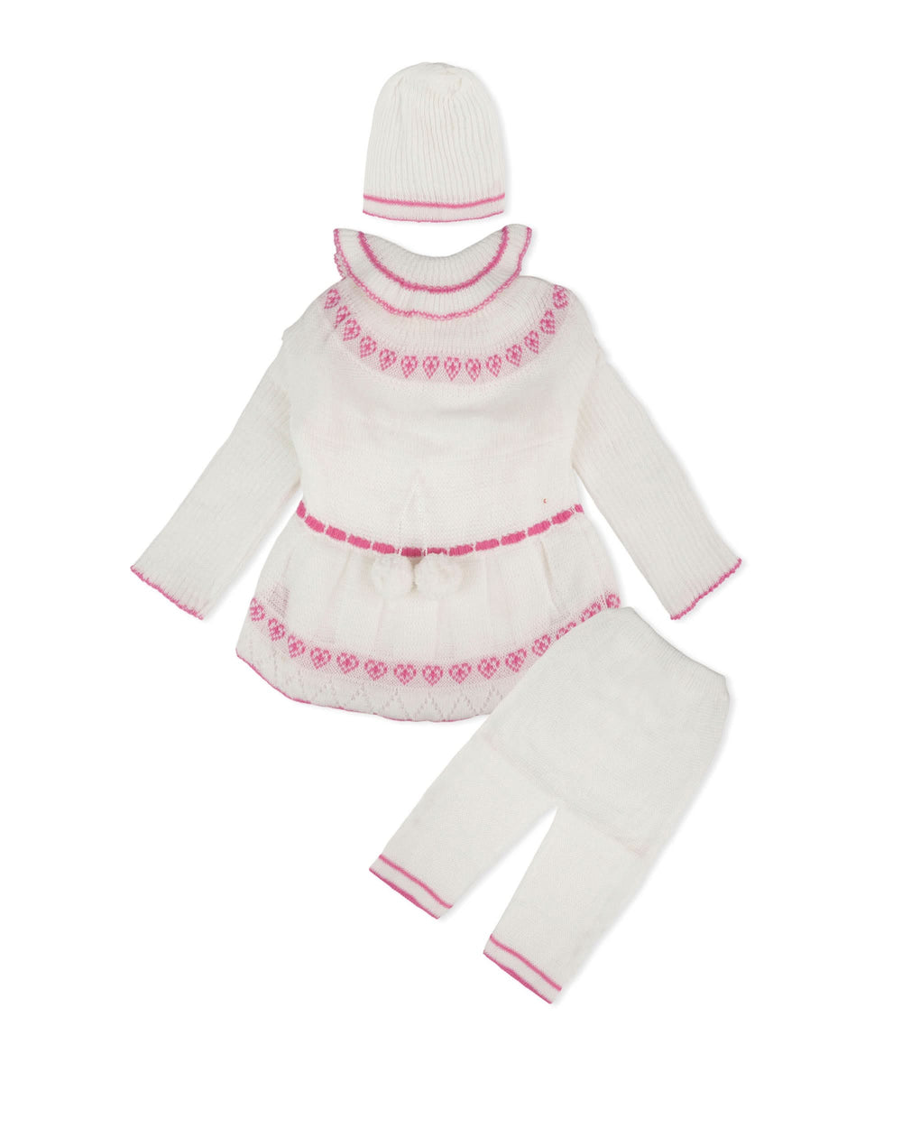 Newborn Girls Irani Suit – 4 Piece Set