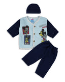 Newborn Boys Full Sleeves Suit