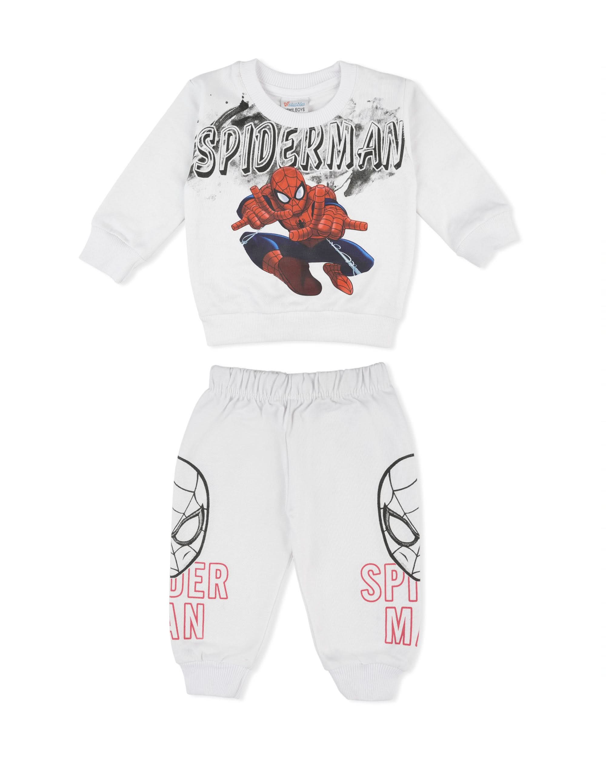 Valuables Newborn Boys Round Neck Suit