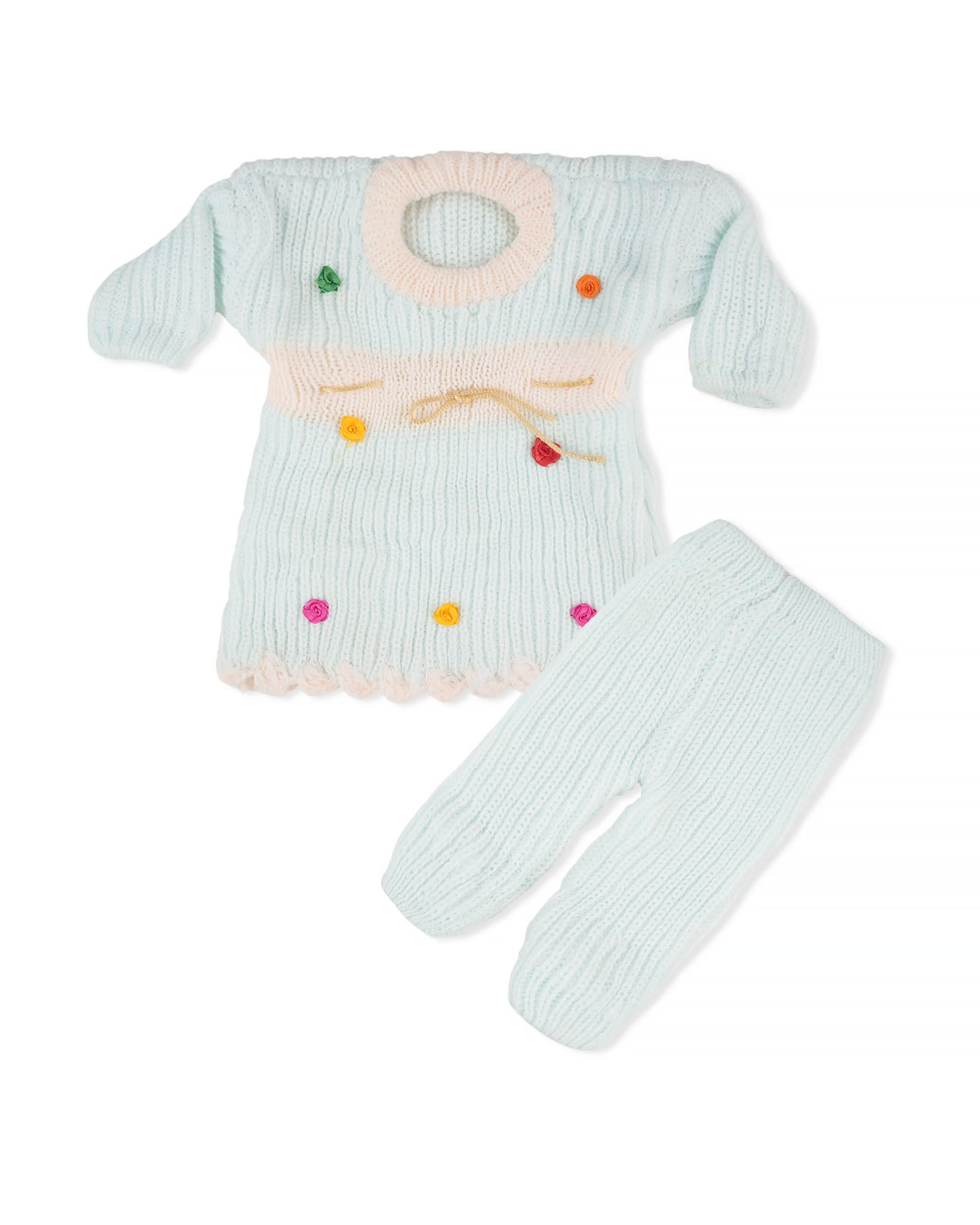 Newborn Girls Woollen Suit