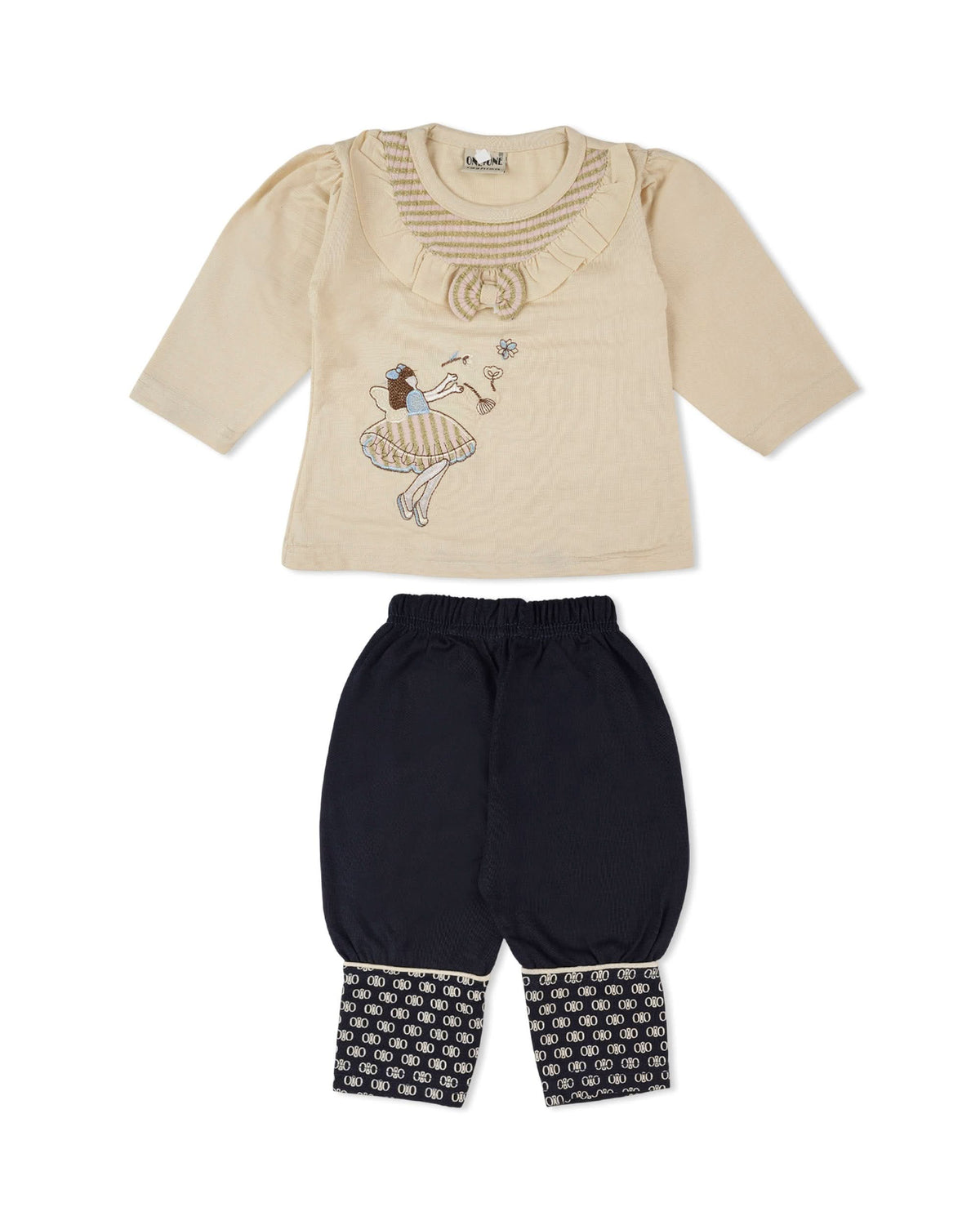 Newborn Girls Full Sleeves Suit