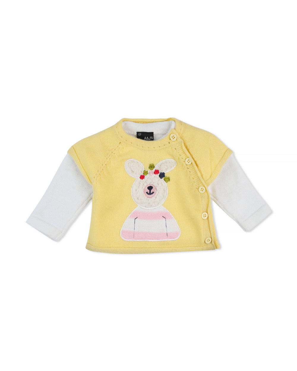 Newborn Girls Sweater Suit