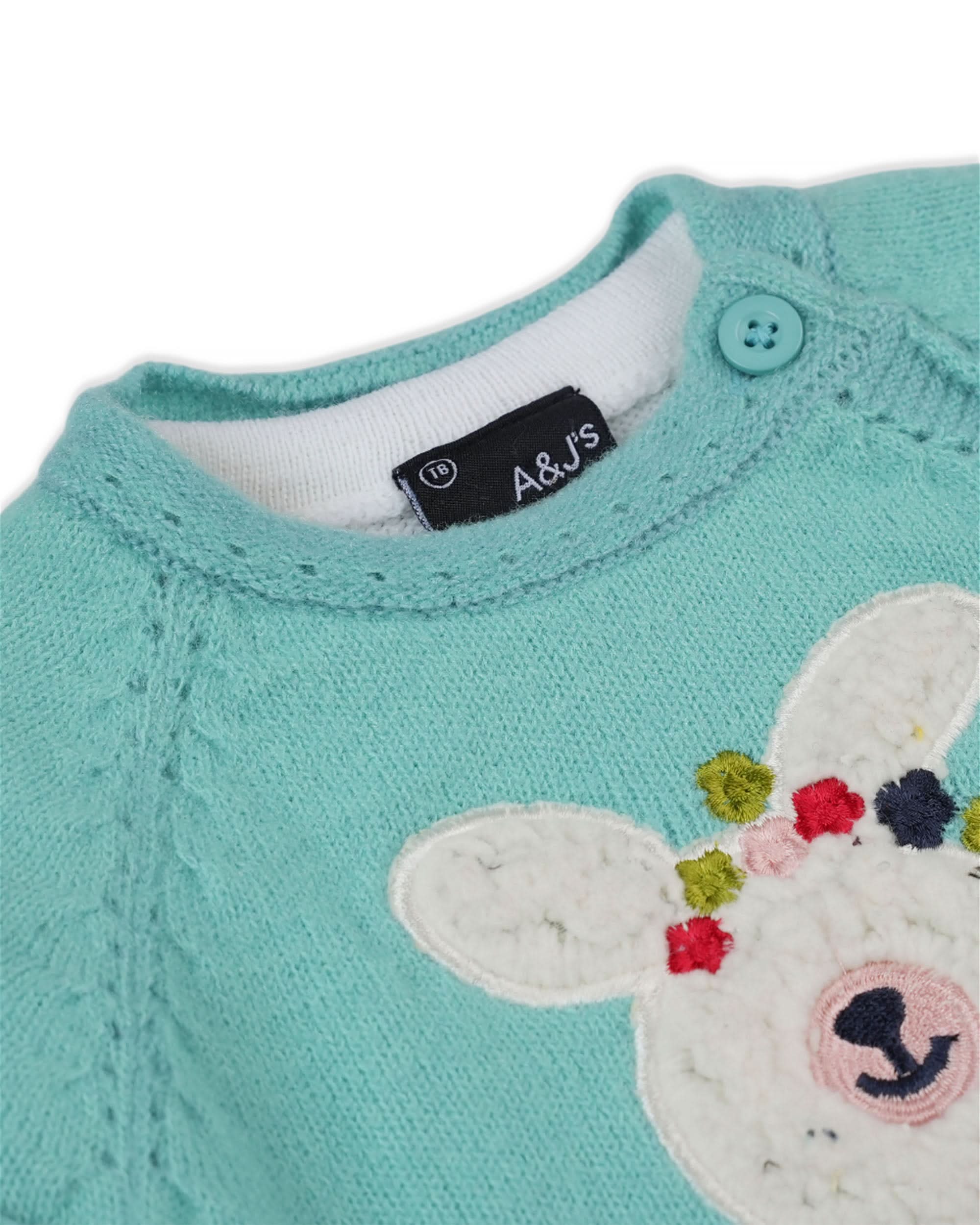 Newborn Girls Sweater Suit