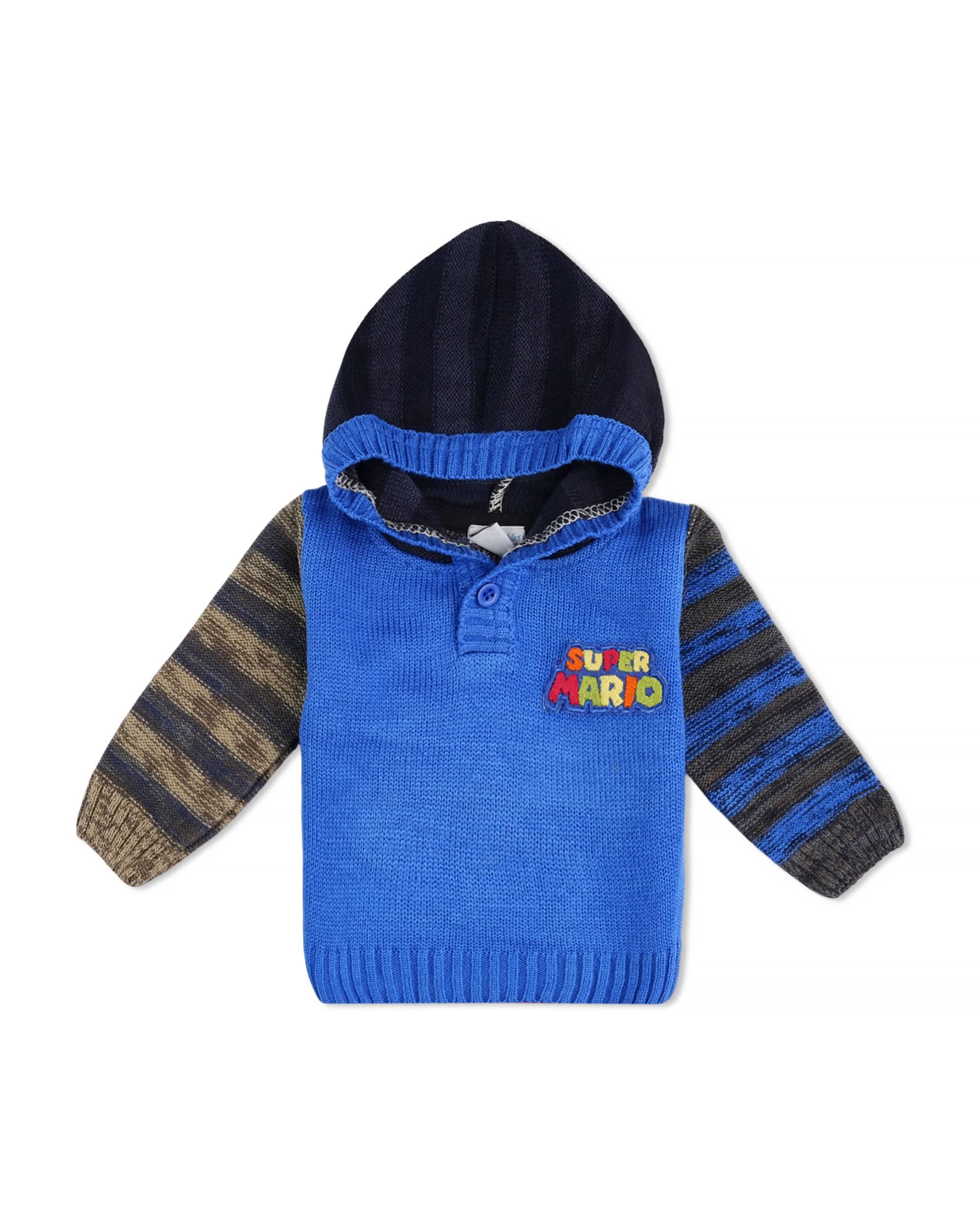 Valuables Newborn Boys Hooded Sweater