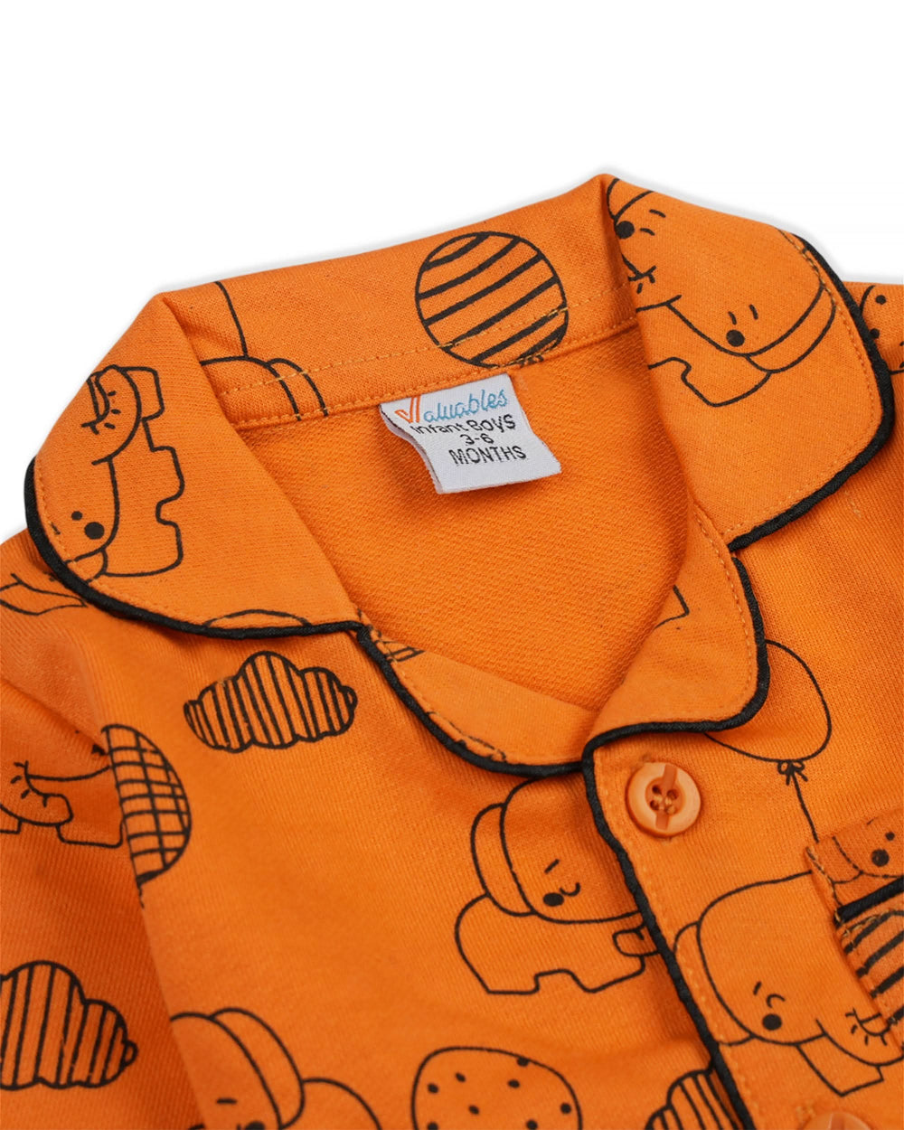 Valuables Newborn Boys Night Suit