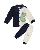 Valuables Newborn Boys 2-Piece Interlock Suit