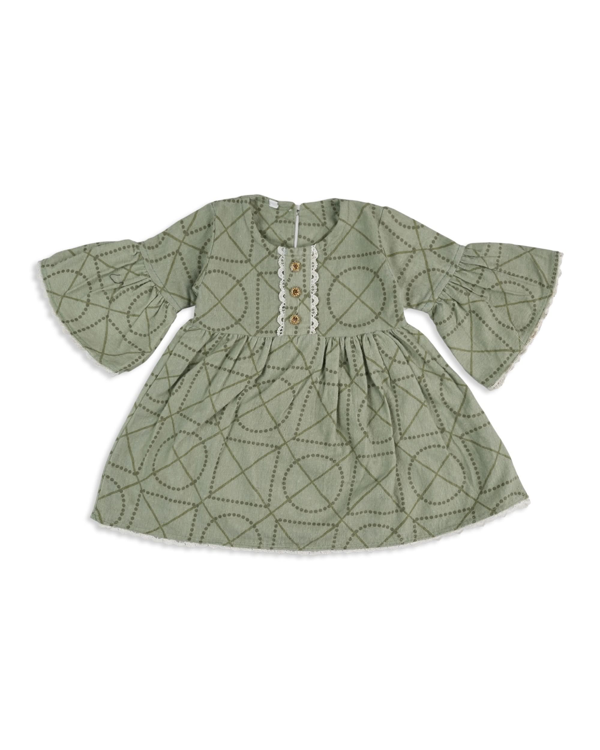 Newborn Frocks Flannel