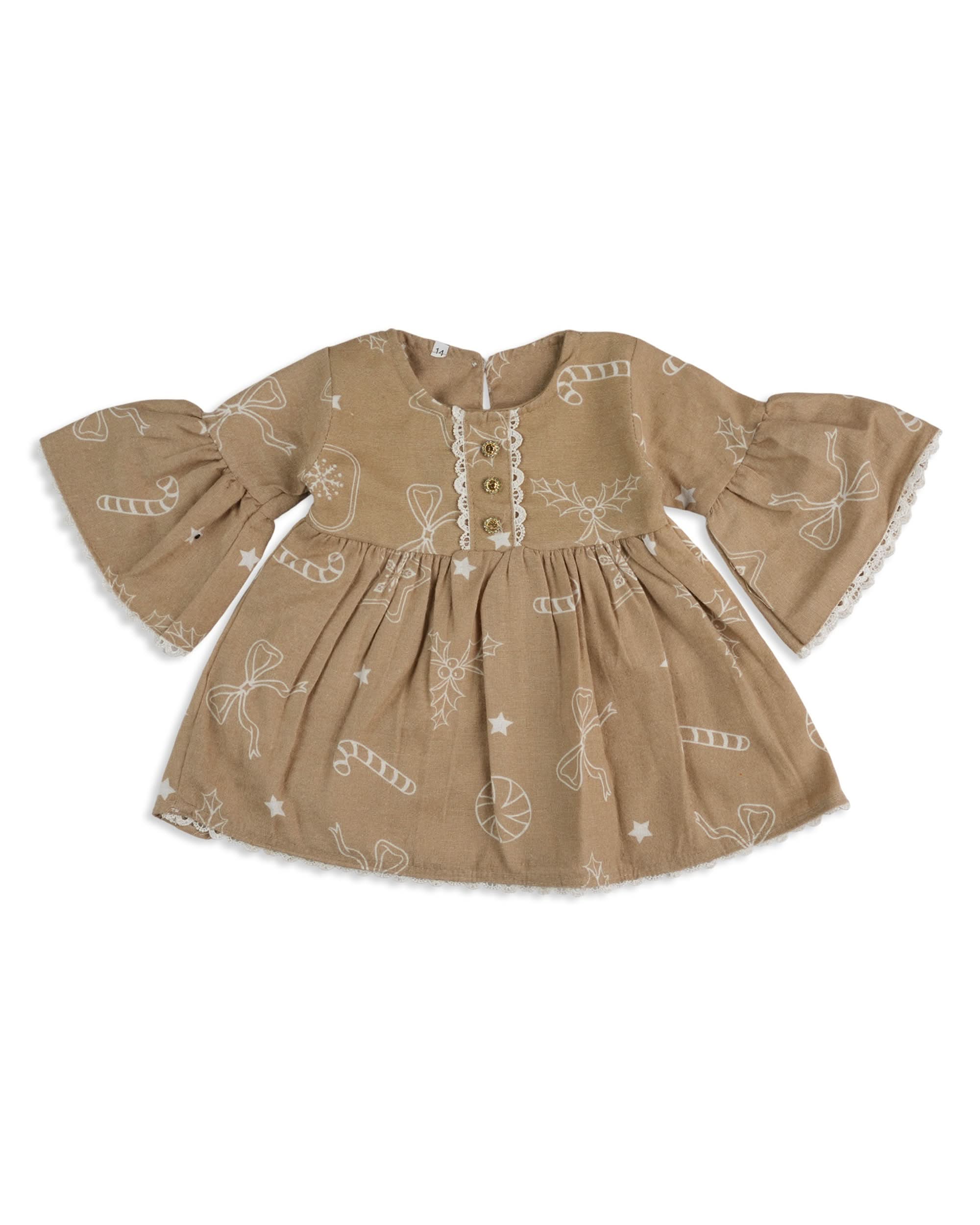 Newborn Frocks Flannel