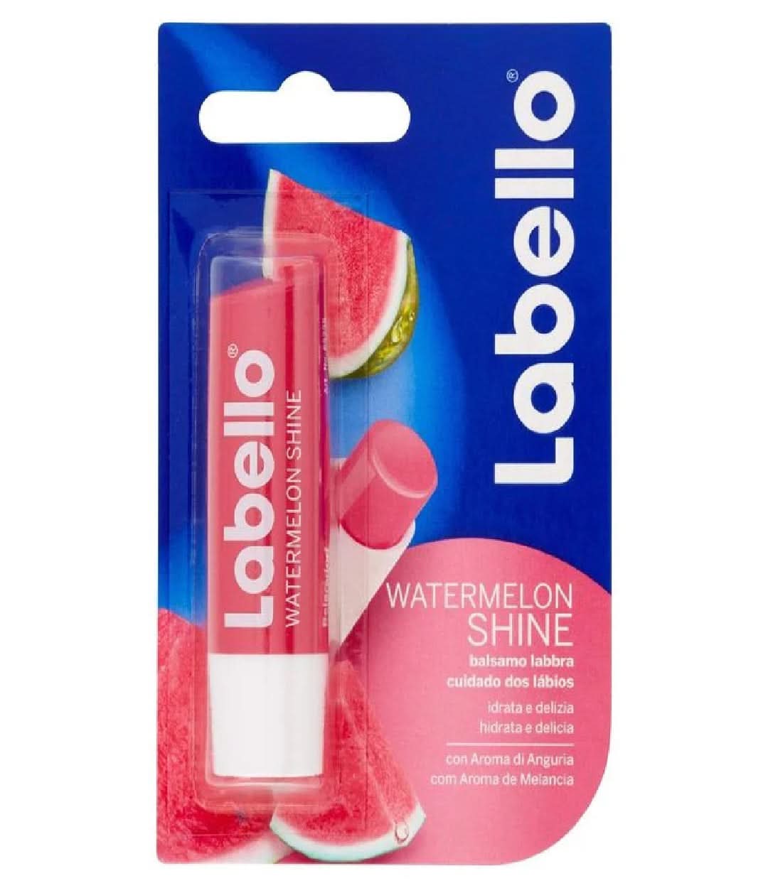 Labello Lip Balm Watermelon Shine 4.8Gm
