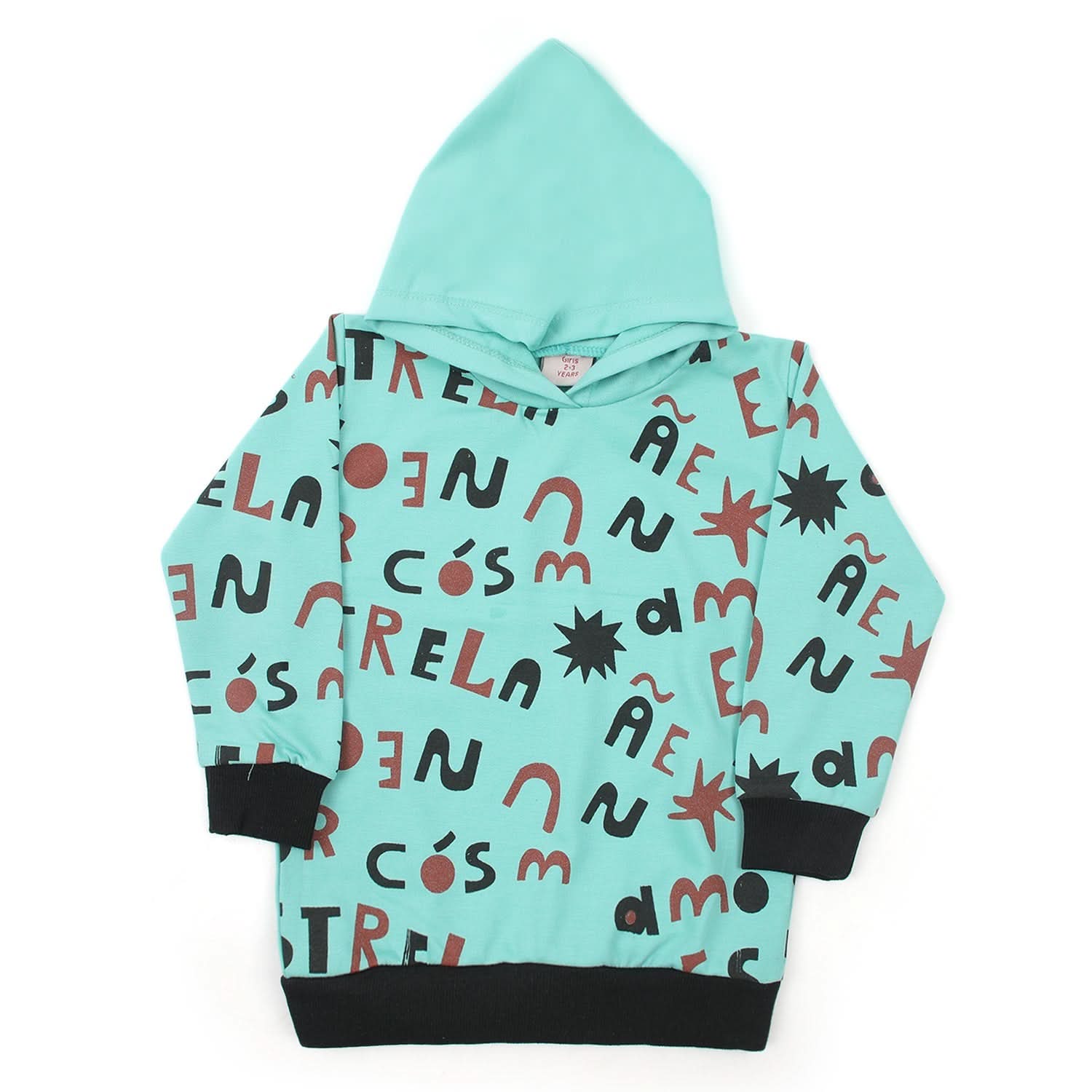 Girls Full Sleeves Hoodie T-Shirt