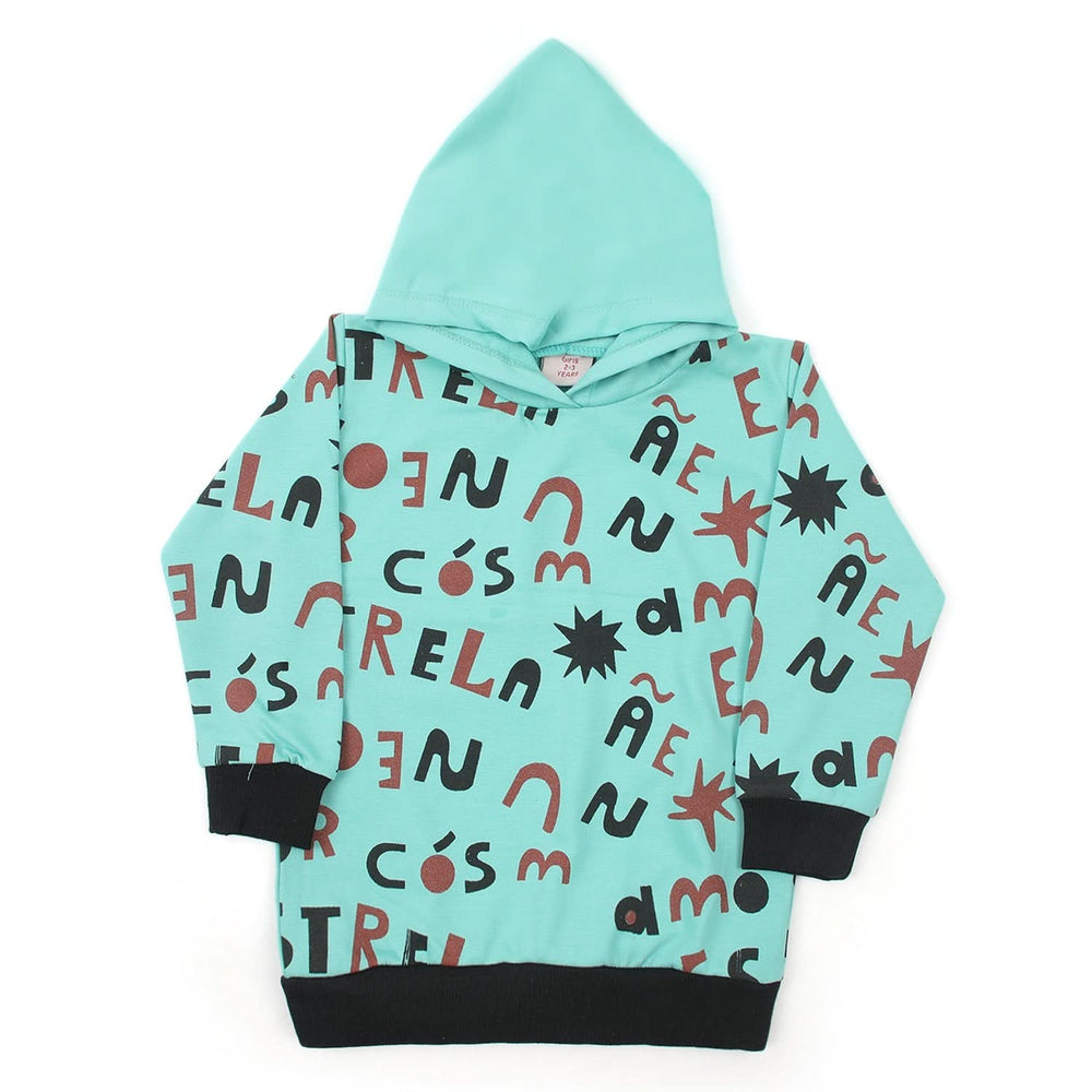 Girls Full Sleeves Hoodie T-Shirt