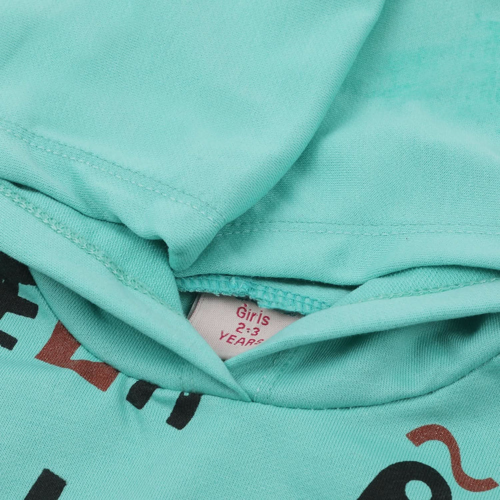 Girls Full Sleeves Hoodie T-Shirt