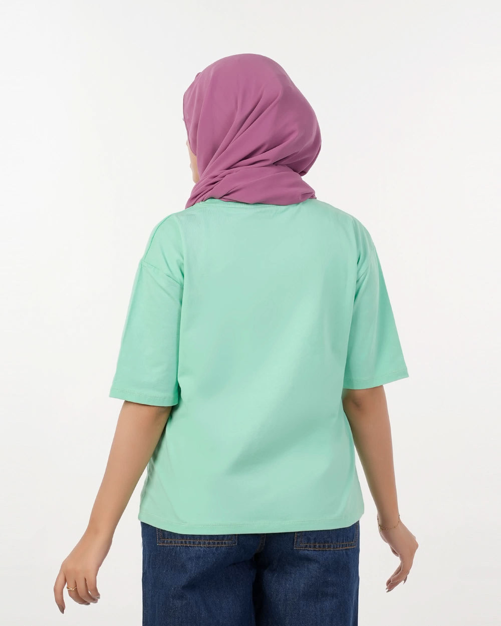 Eminent Women's Printed Half Sleeves T-Shirt - Spring Bud