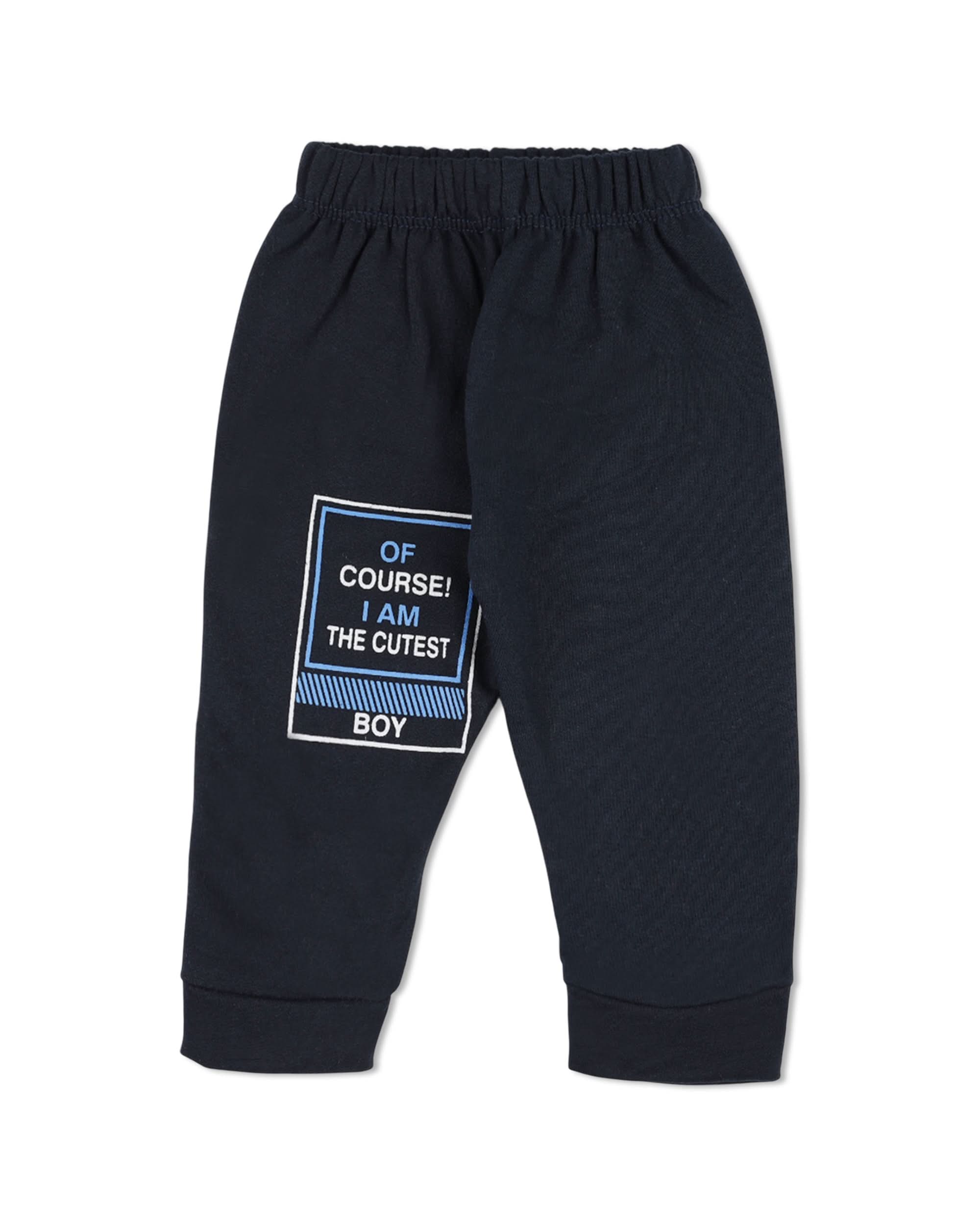 Valuables Newborn Boys Round Neck Suit