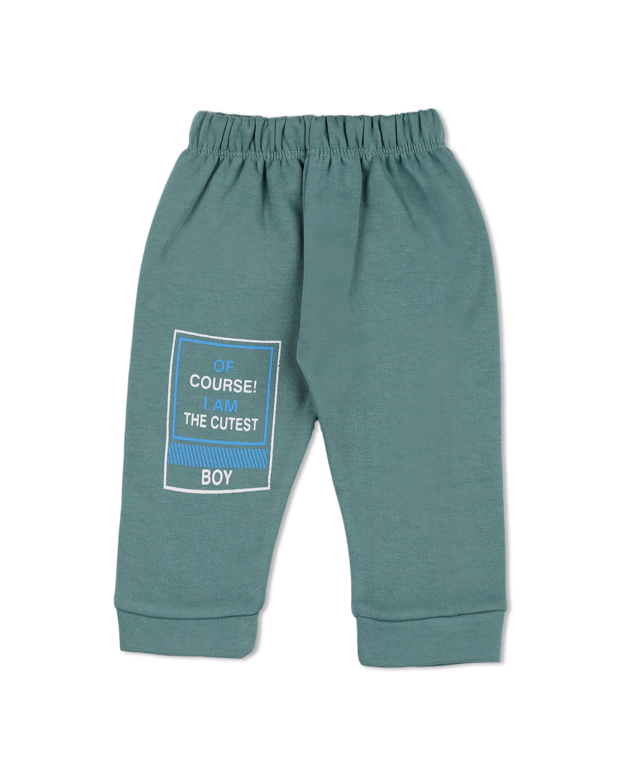 Valuables Newborn Boys Round Neck Suit