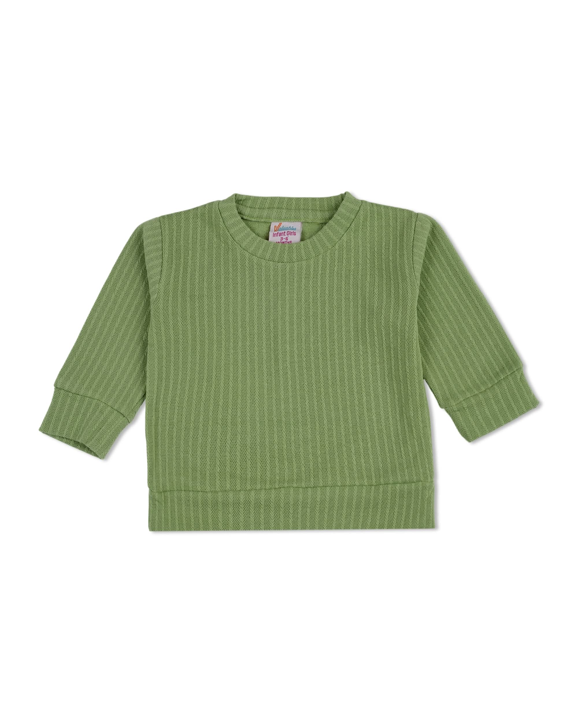 Valuables Newborn Girls Full Sleeves T-Shirt