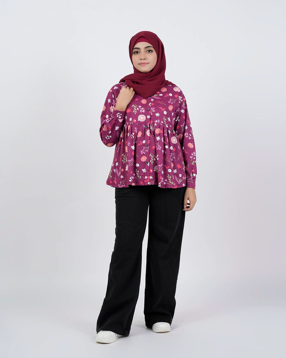 Eminent Women's Western Top - Maroon