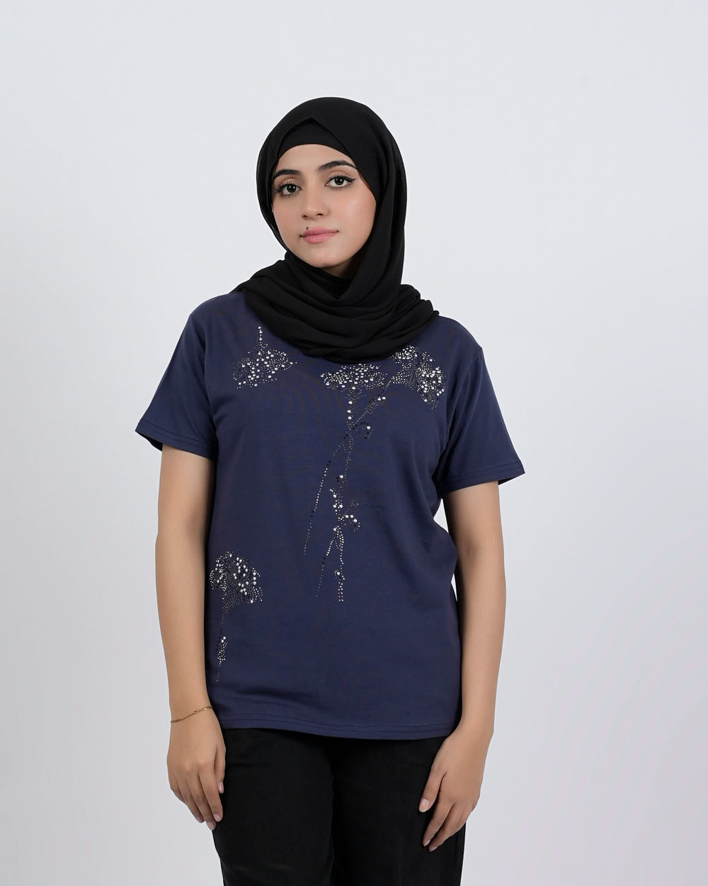 Eminent Women's Half Sleeves T-Shirt | Mannats Collection