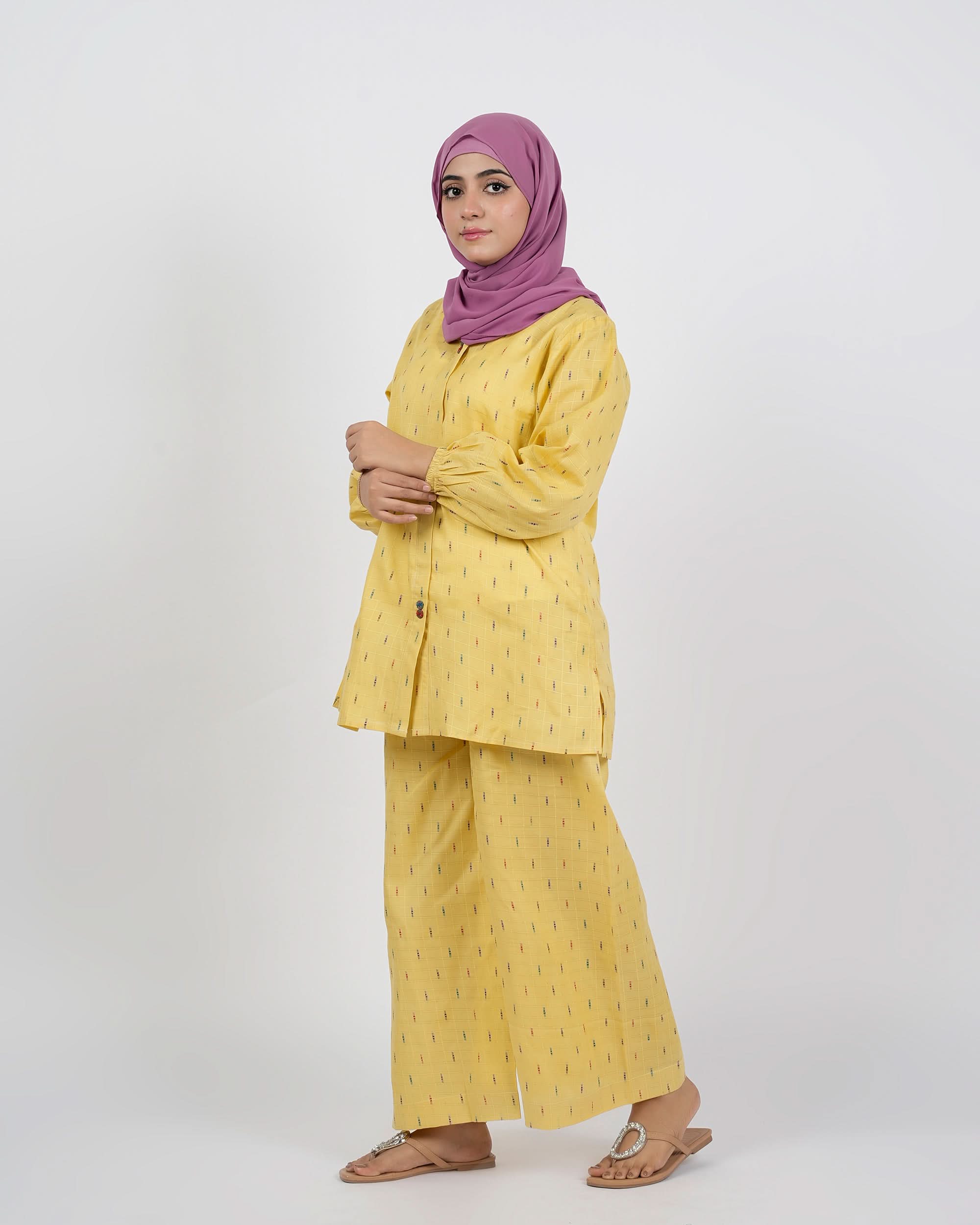 Valuables Women Eastern Fusion Embroidered 2Pcs