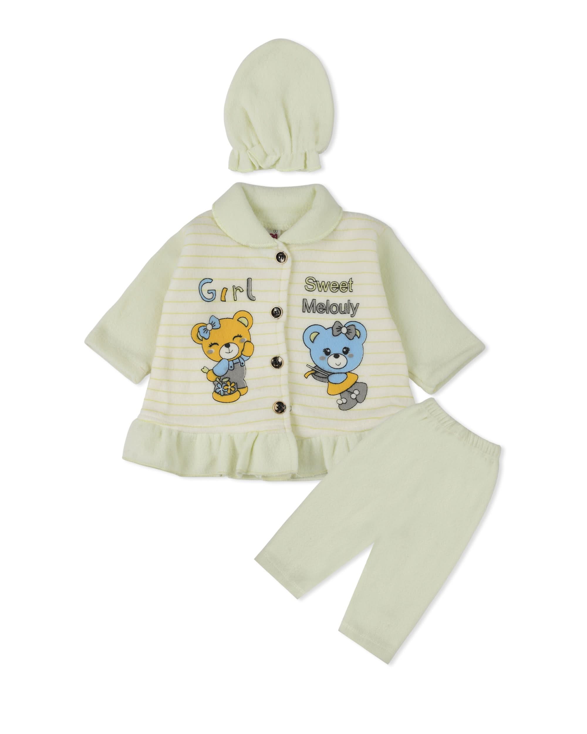 Newborn Girls Full Sleeves Suit