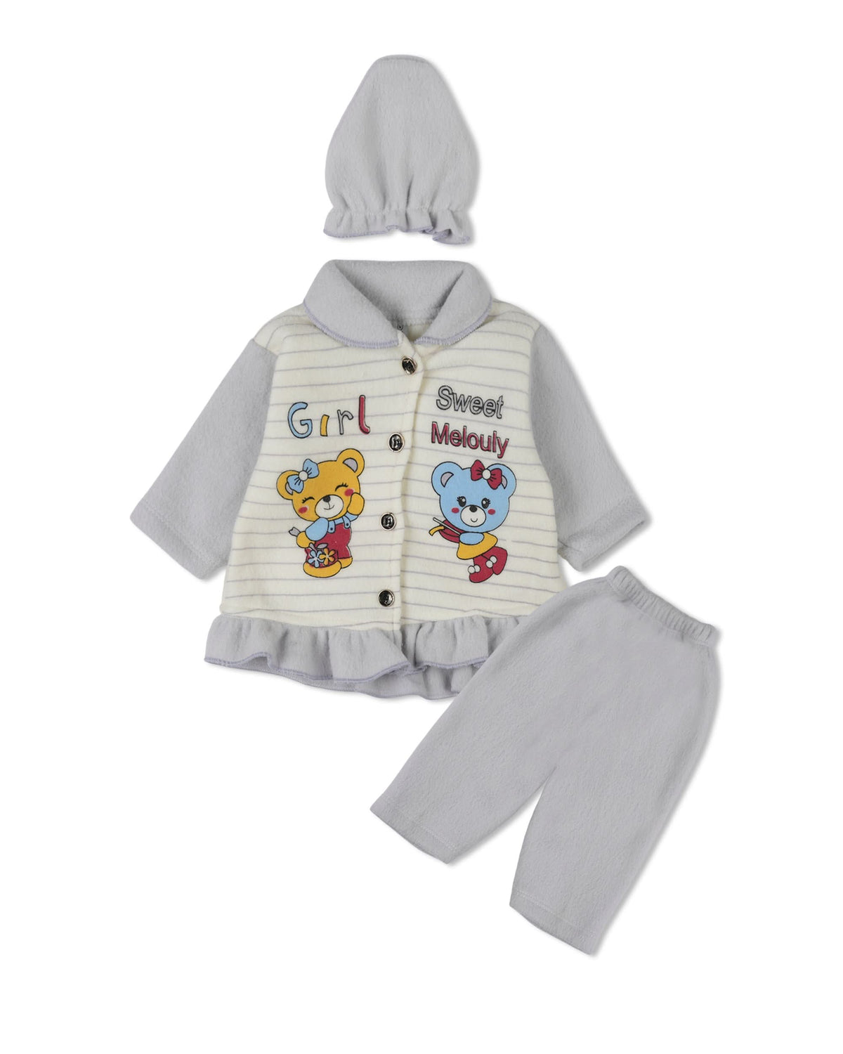 Newborn Girls Full Sleeves Suit