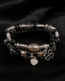 Women's Beads Bracelets( 4Ps Set )