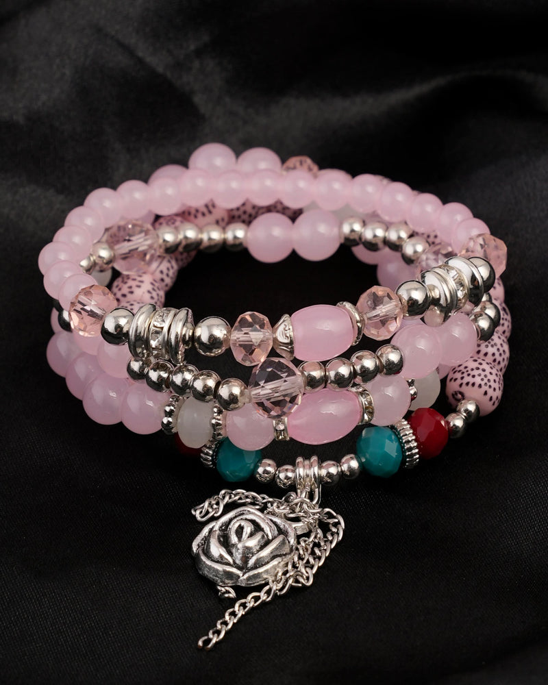 Women's Beads Bracelets( 4Ps Set )