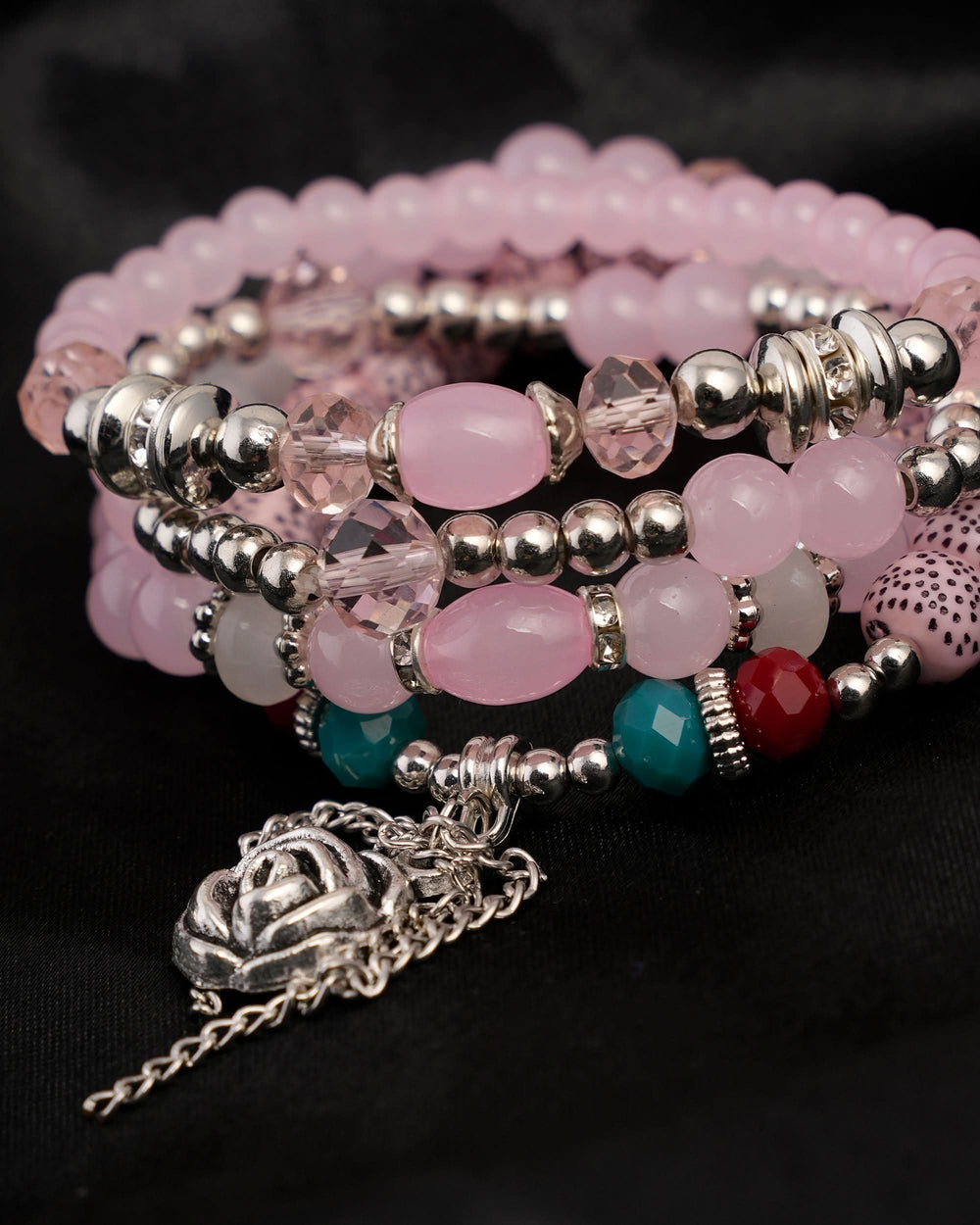 Women's Beads Bracelets( 4Ps Set )