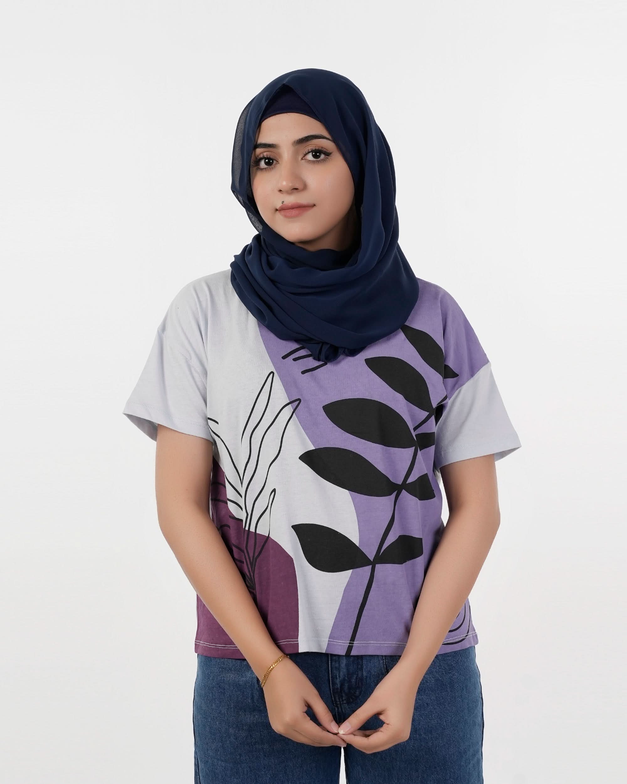 Eminent Women's Half Sleeves T-Shirt - Blue