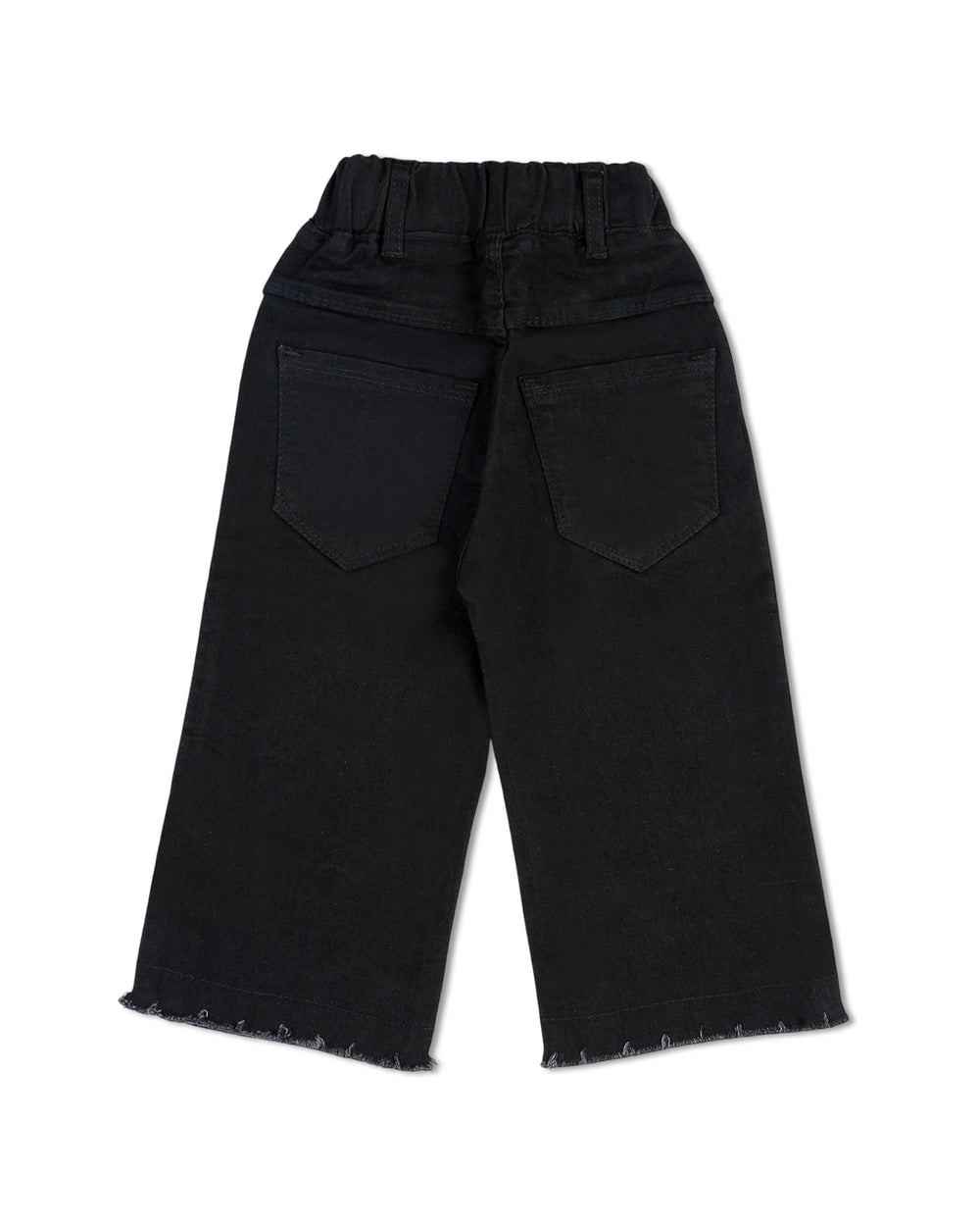 Girls Wide Leg Denim Pant