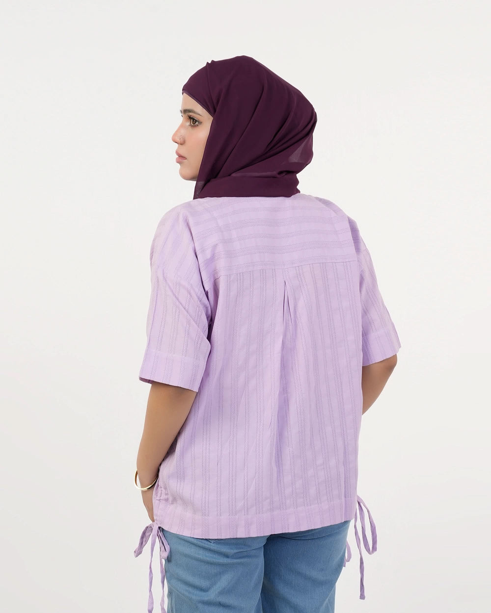 Eminent Women's Causal Shirt - Light Purple