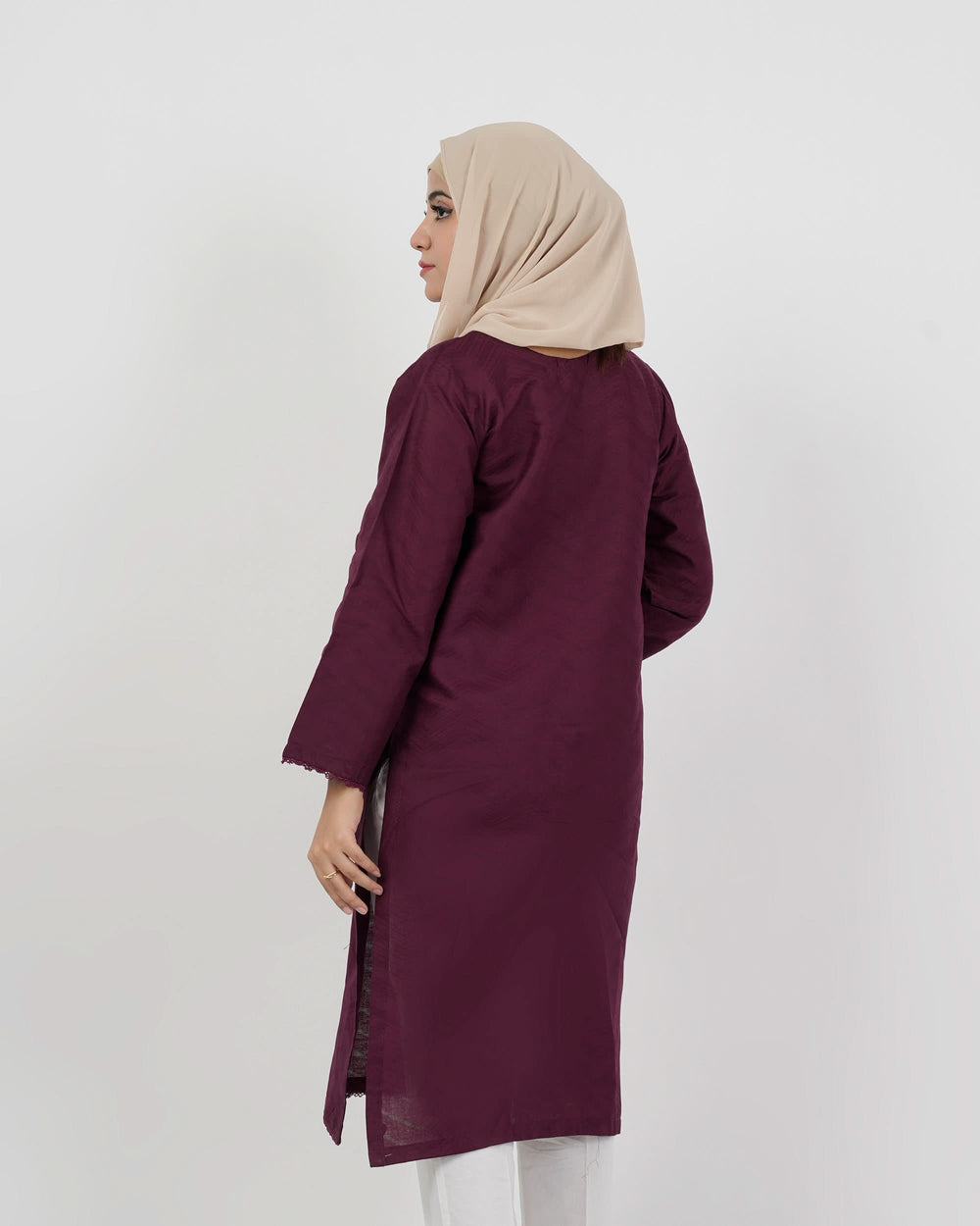 Valuables Women Jacquard Kurti