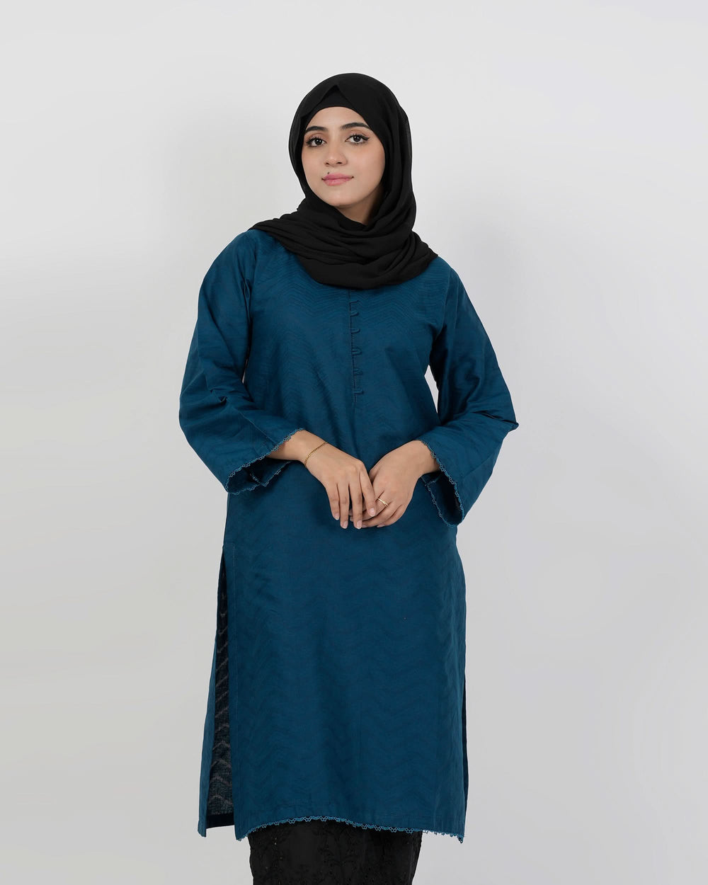 Valuables Women Jacquard Kurti