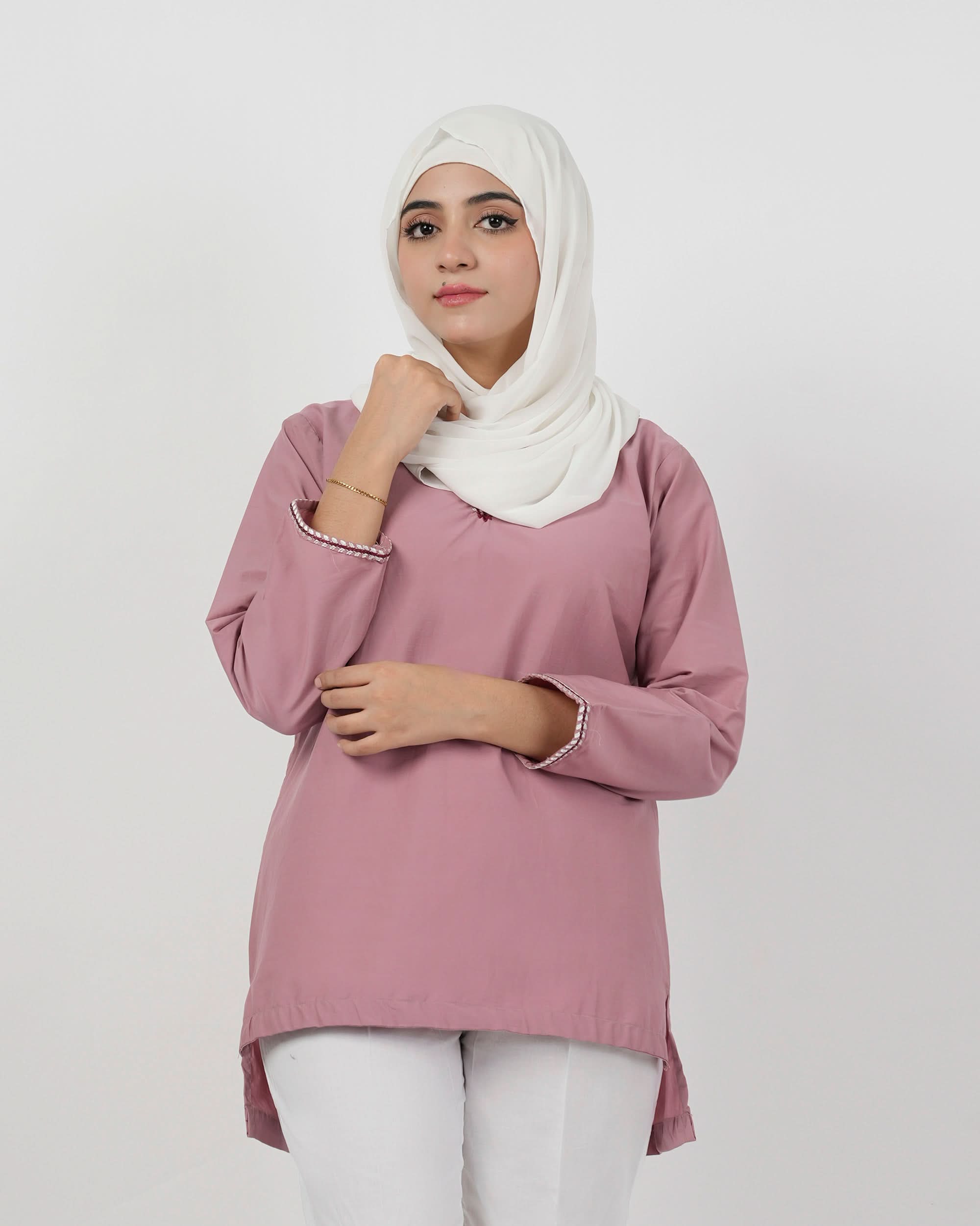 Valuables Women Embroidered Western Top
