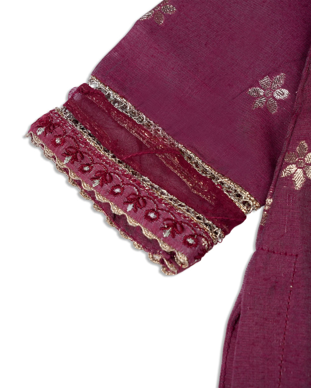 Girls’ Embroidered 3Pcs Suit