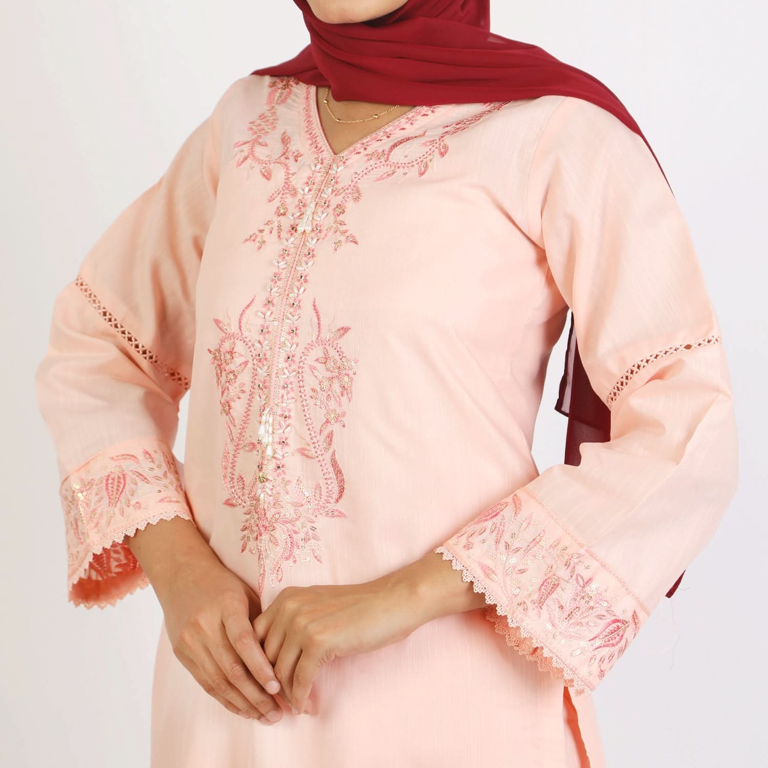 Women's Slub 2Pcs Suit
