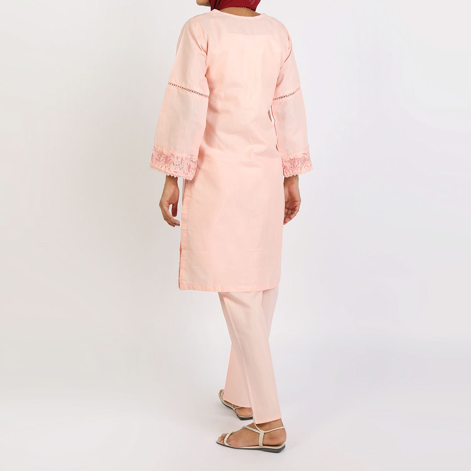 Women's Slub 2Pcs Suit
