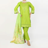 Women's Stitched 3-Piece Cotton Suit