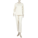 Burgundy Lawn Co-Ord Set for Women - Full Sleeves