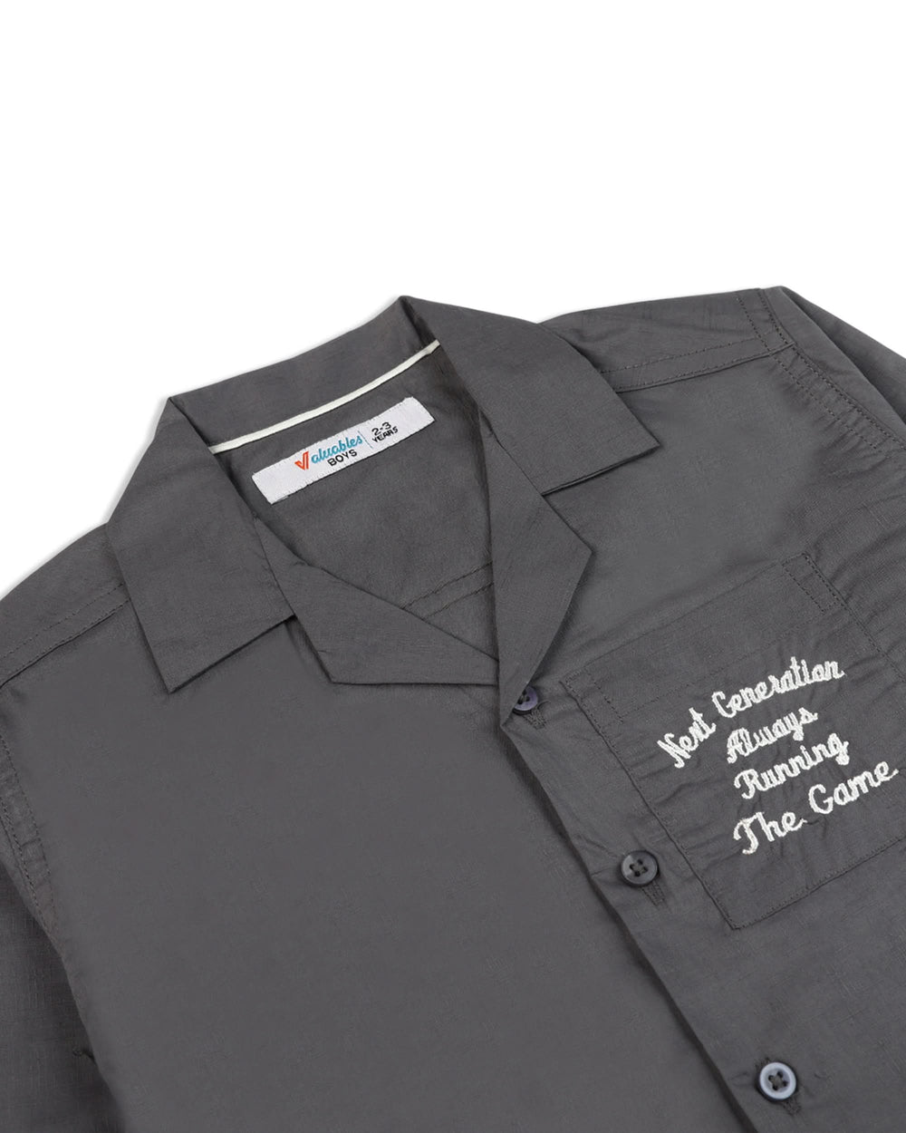 Valuables Boys Casual Full Sleeves Shirt