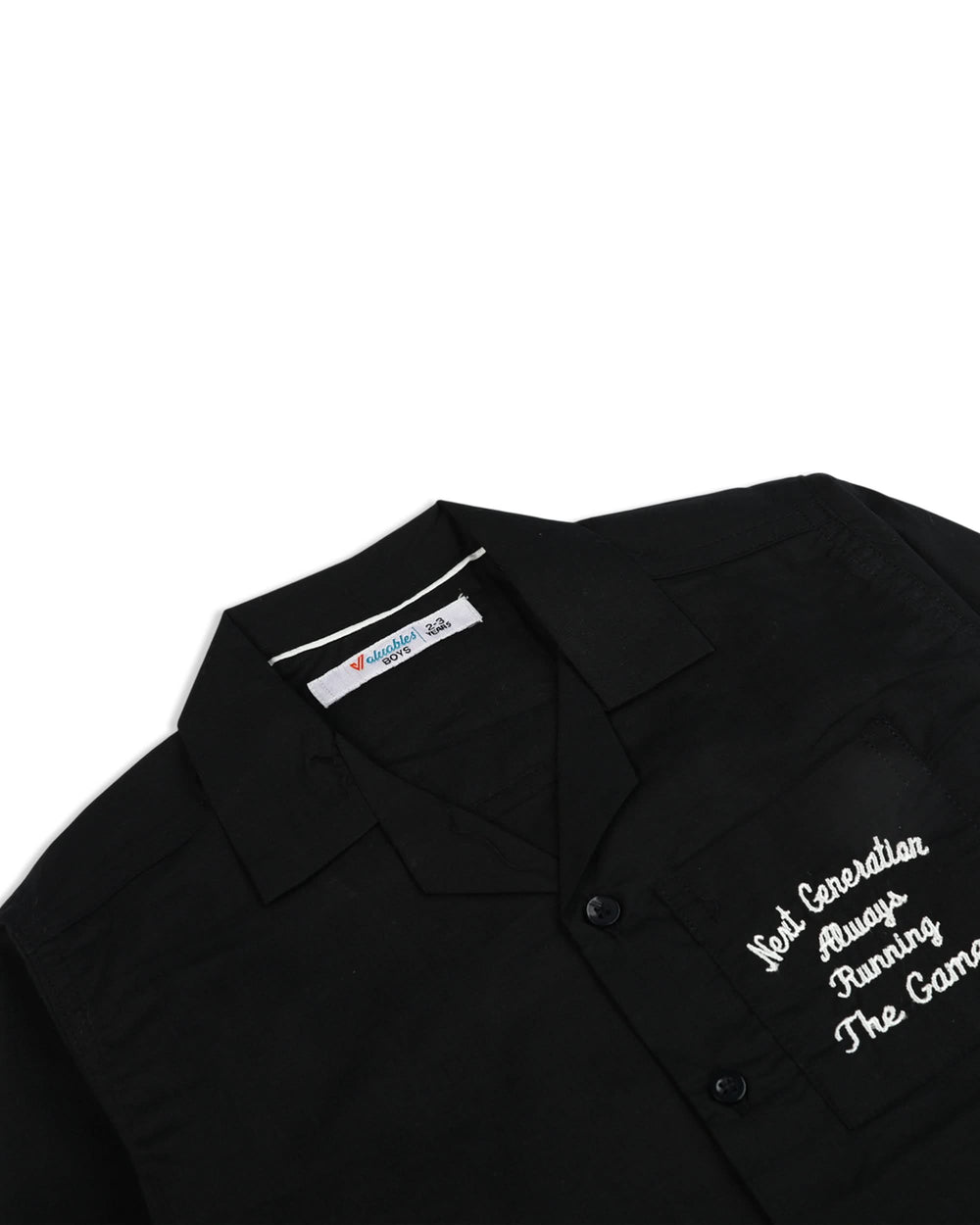 Valuables Boys Casual Full Sleeves Shirt