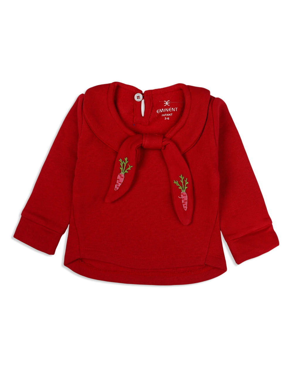 Eminent Newborn Girls Full Sleeves T-Shirt