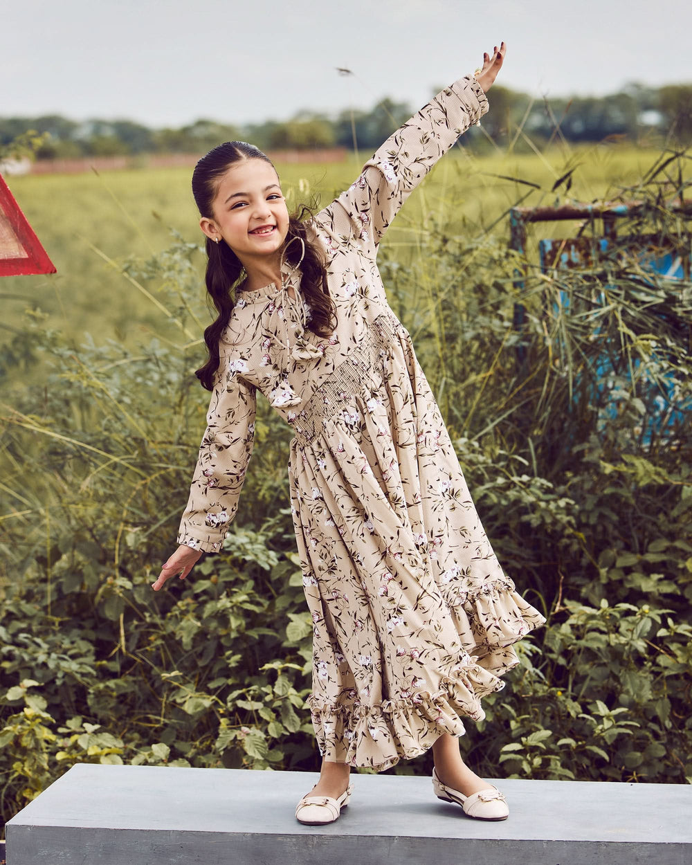 Eminent Girl Printed Frock