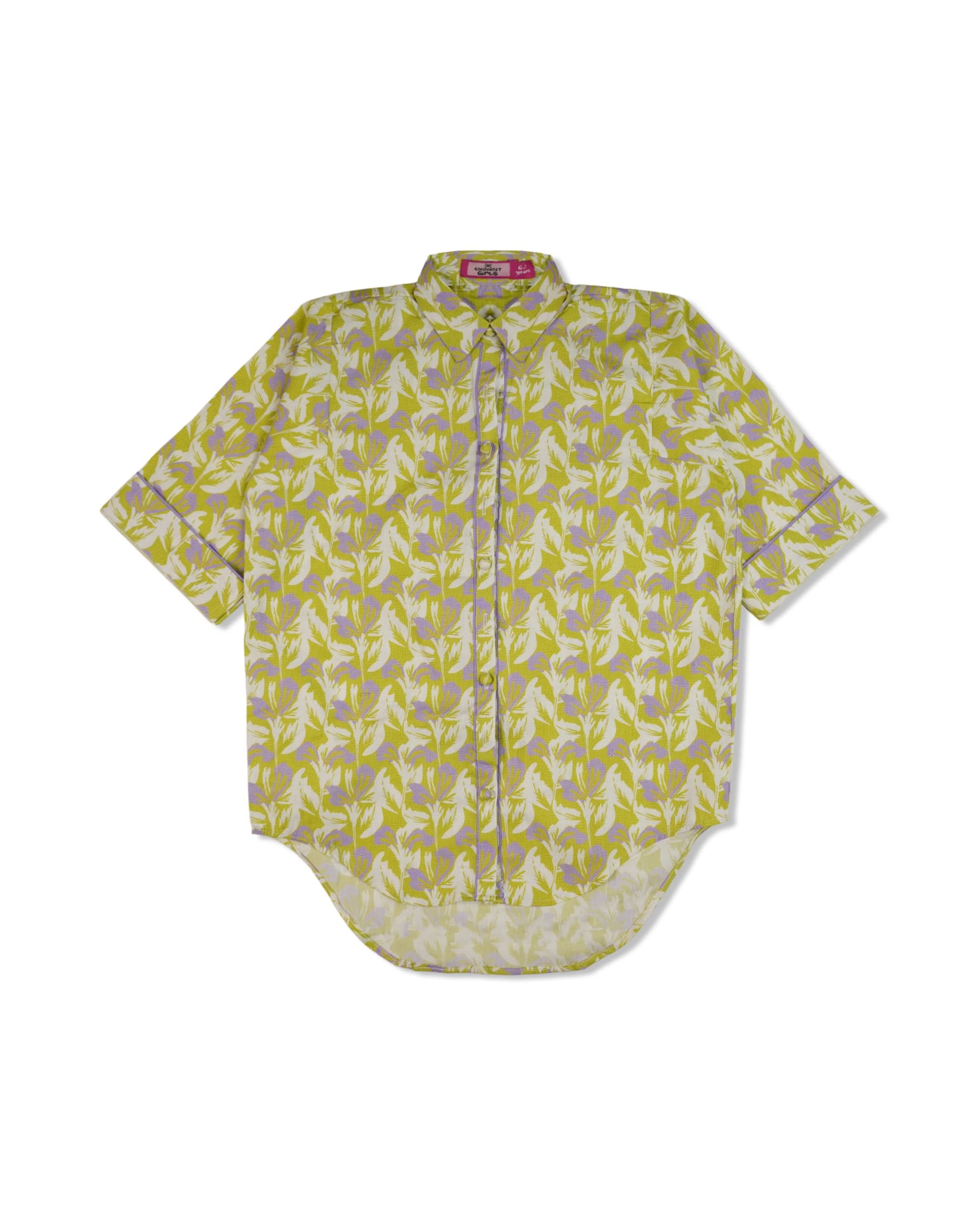 Eminent Girls Woven Full Sleeves Top