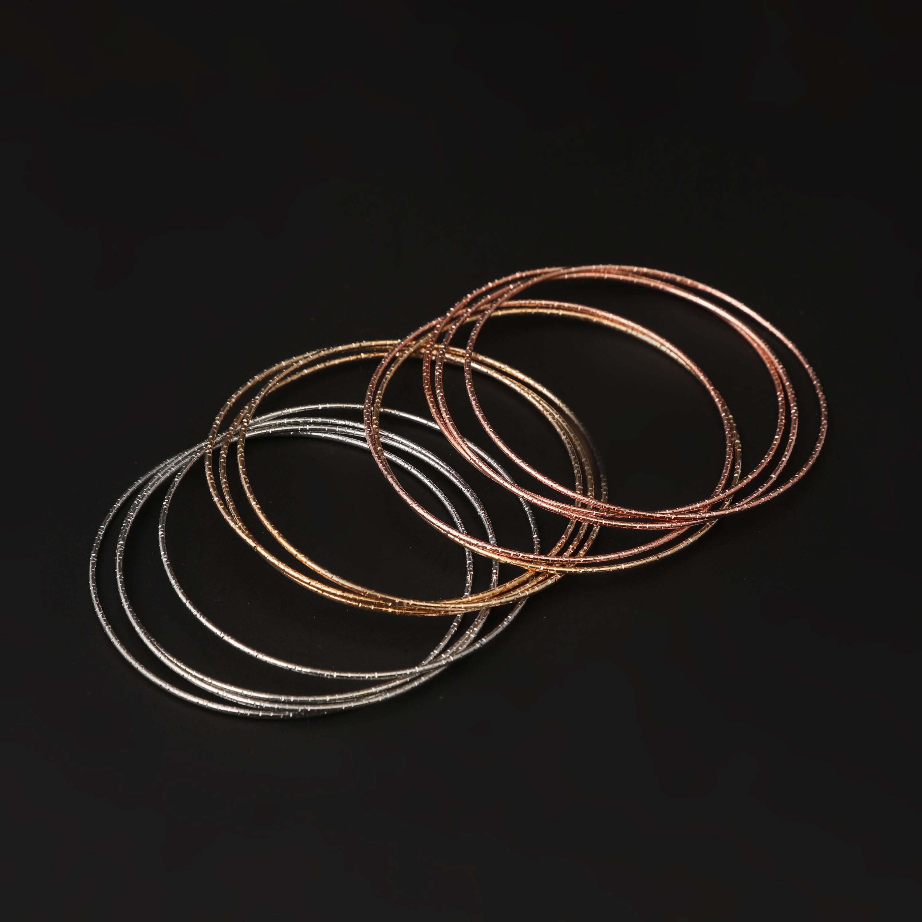 Women's Bangle 3 Shades - Multi Color