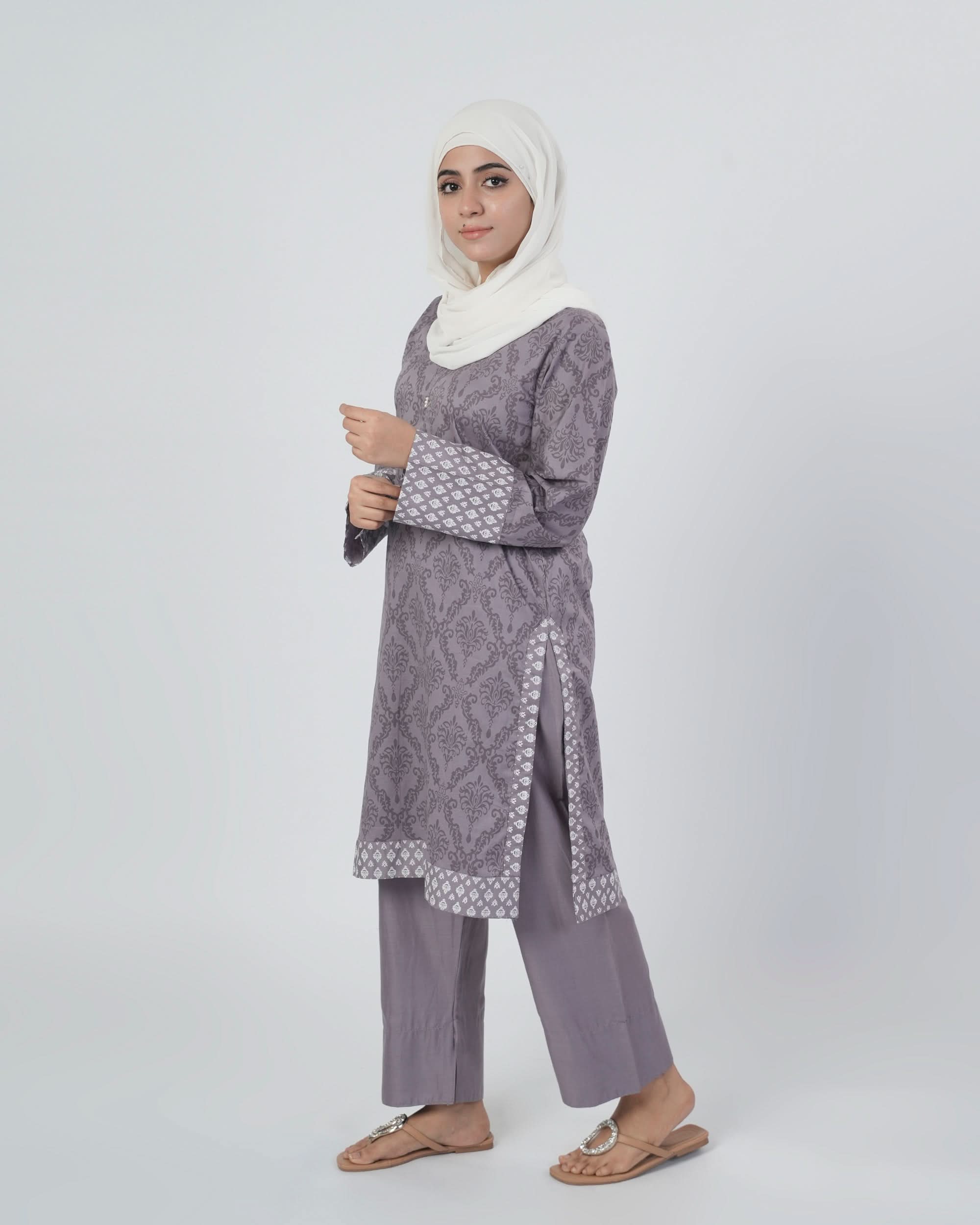 Valuables Women Printed 2-Piece Suit