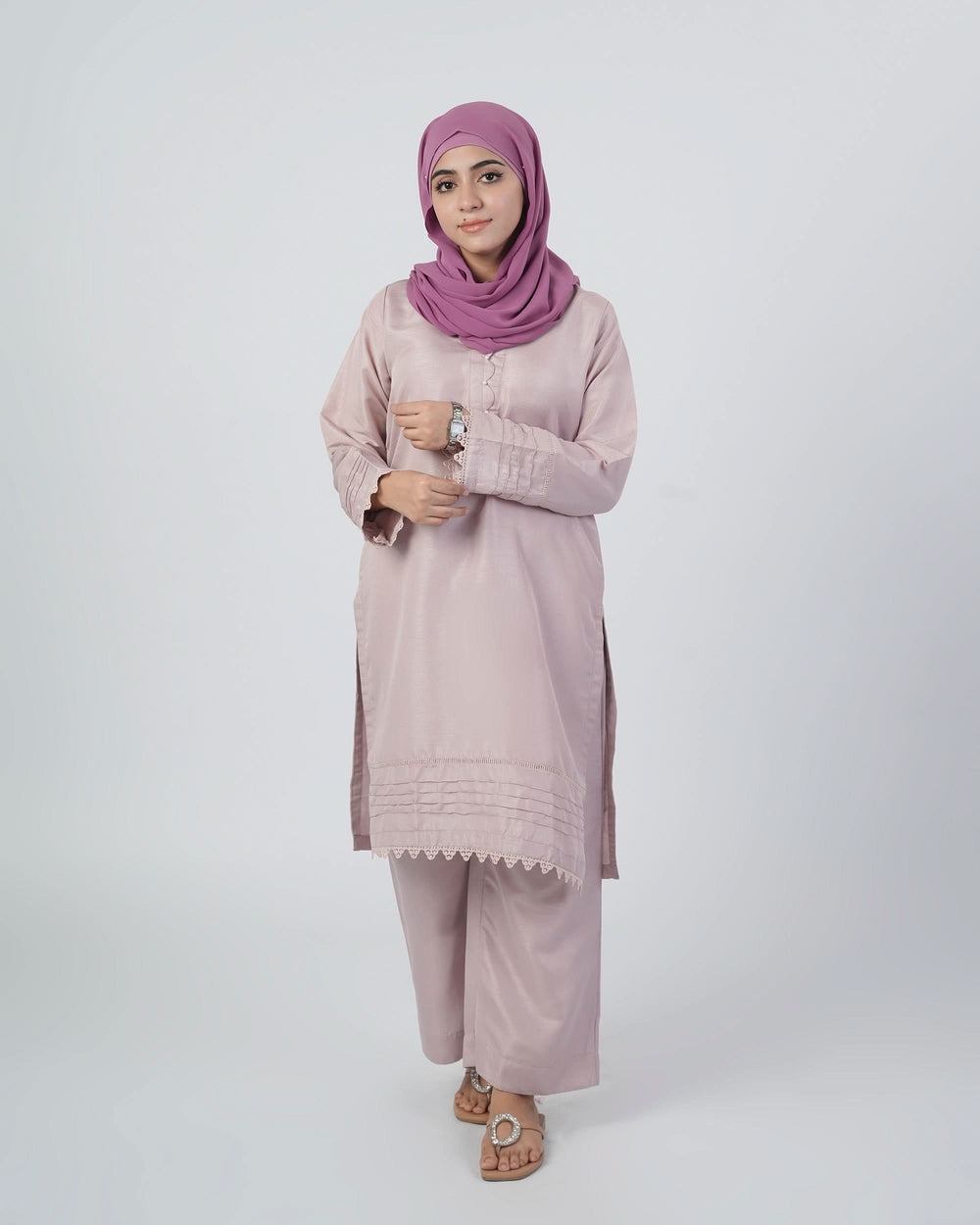 Valuables Women Silk 2-Piece Suit