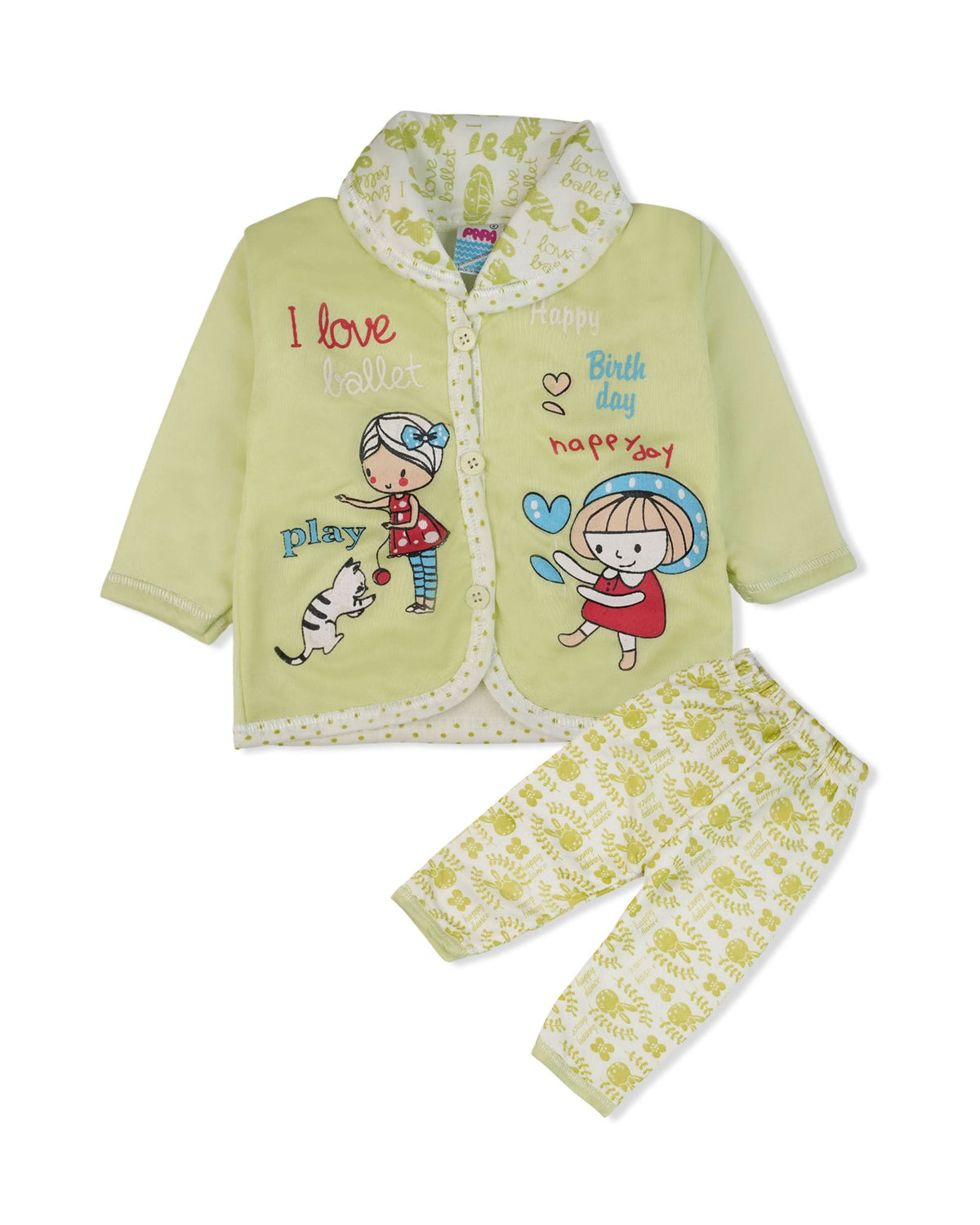 Newborn Boys Full Sleeves Suit