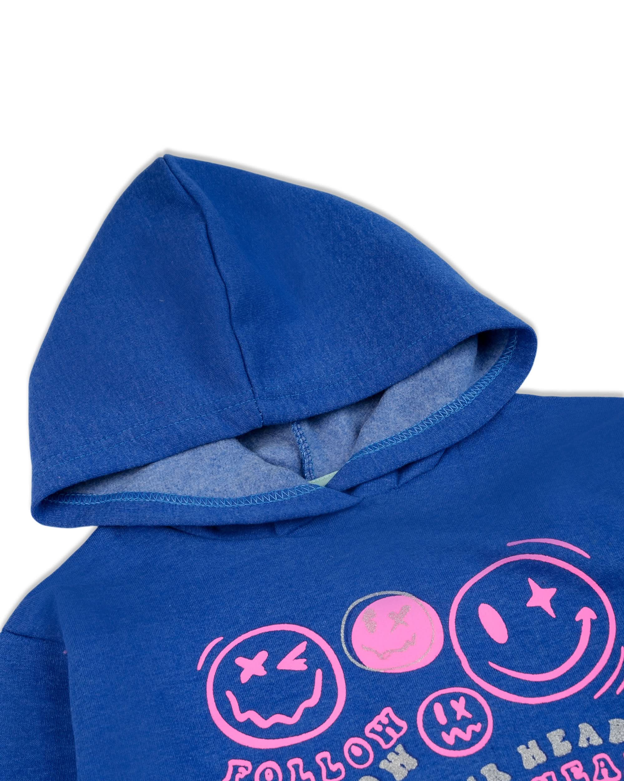 Valuables Girl's Hooded Full Sleeves T-Shirt